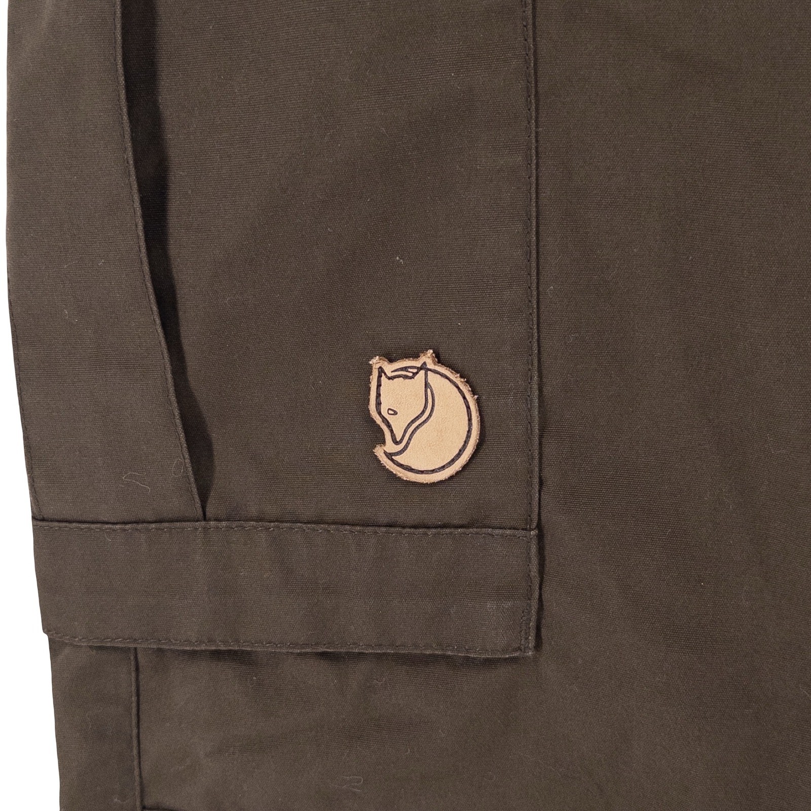Fjallraven Mens US 38-39 Long Barents Pro Trousers Brown G-1000 Cargo Pants