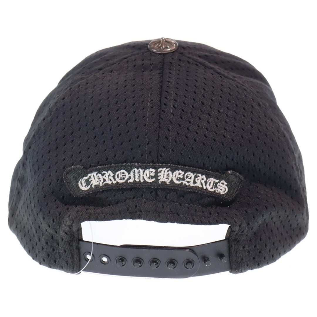 CHROME HEARTS MESH CAP CH Logo Embroidered Baseball Hat Black Used 9b4d84861874f
