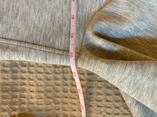 Lululemon Pullover Hoodie Mens XS Fits Like S Heathered Light Gray Spacer Knit.