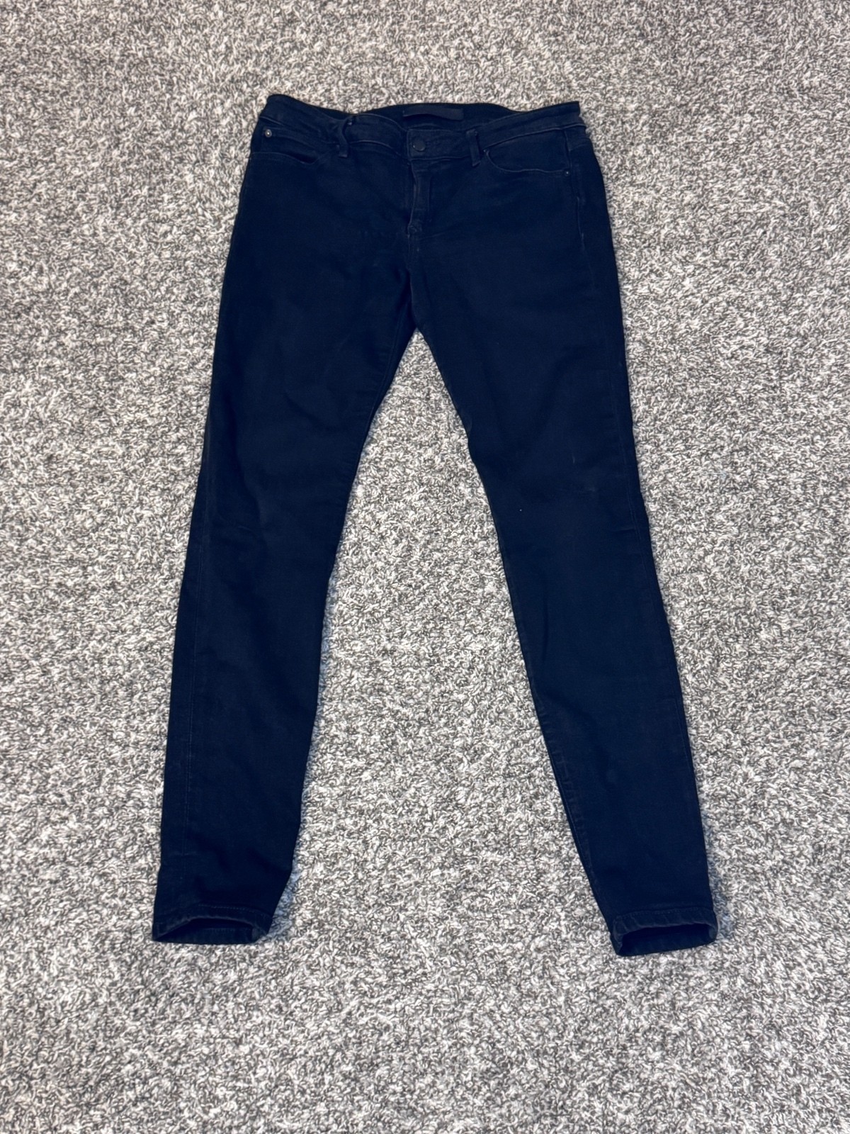 Joe’s Jeans Flawless “The Icon Skinny” Mid-Rise Black Jeans – Women’s 24 🖤