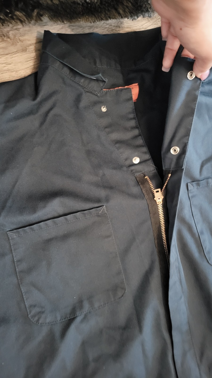 Vintage Cintas Mechanic Coveralls Mens 56 Regular 4XL Navy Blue Workwear USA