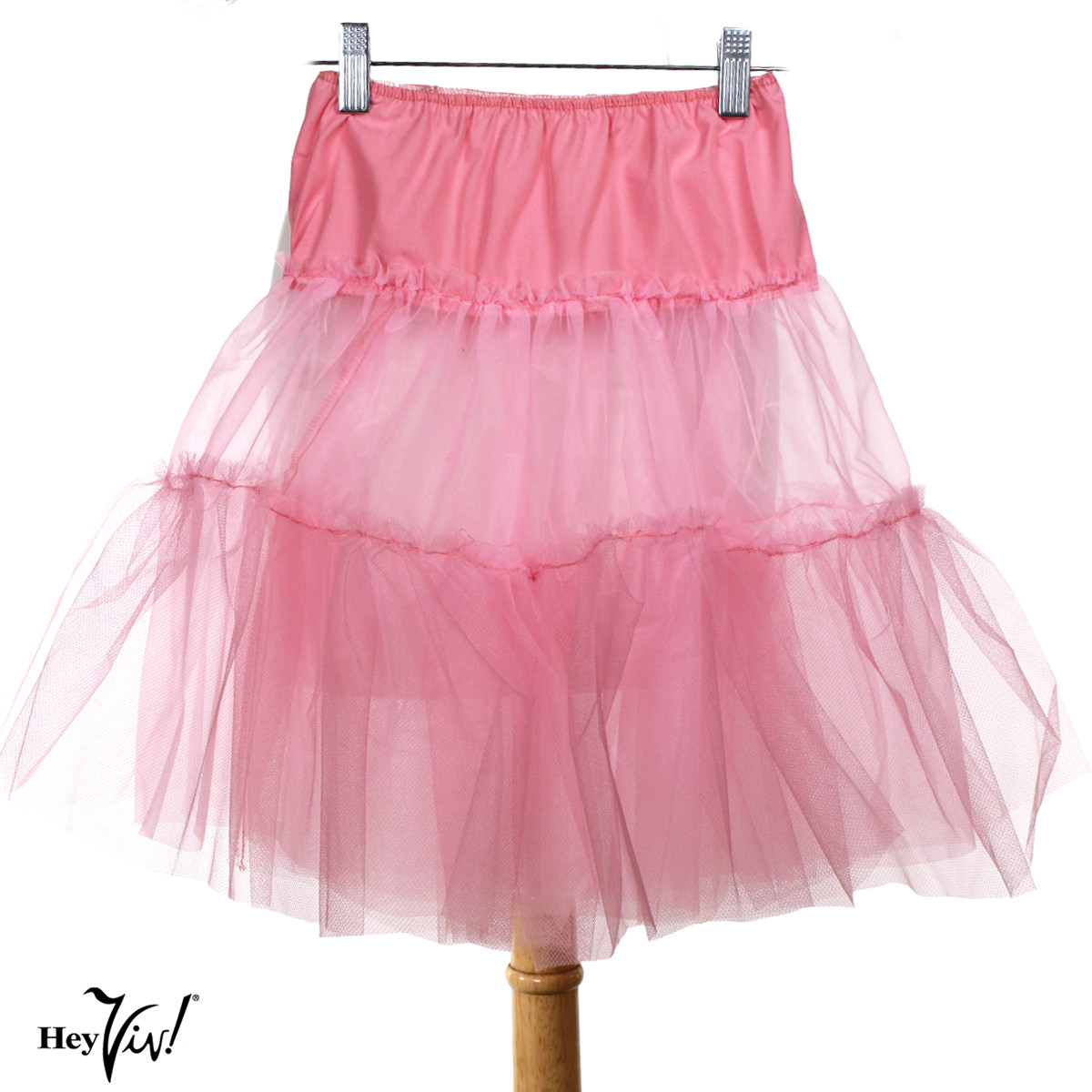 Child Size 50s Style Pink Crinoline Petticoat Tutu Slip W 22-28″ L 19″ – Hey Viv