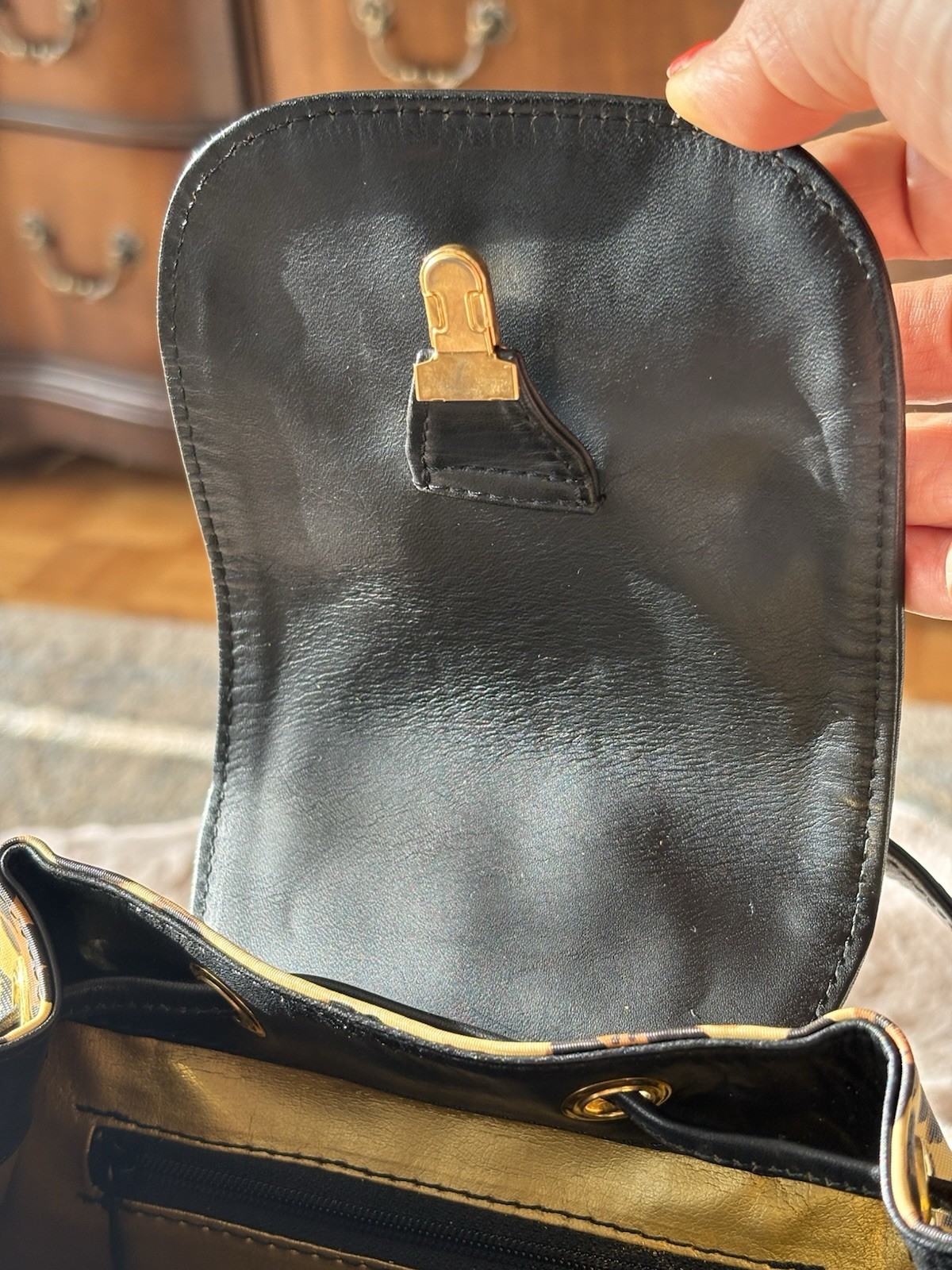Vintage Gianni Versace Baroque Backpack