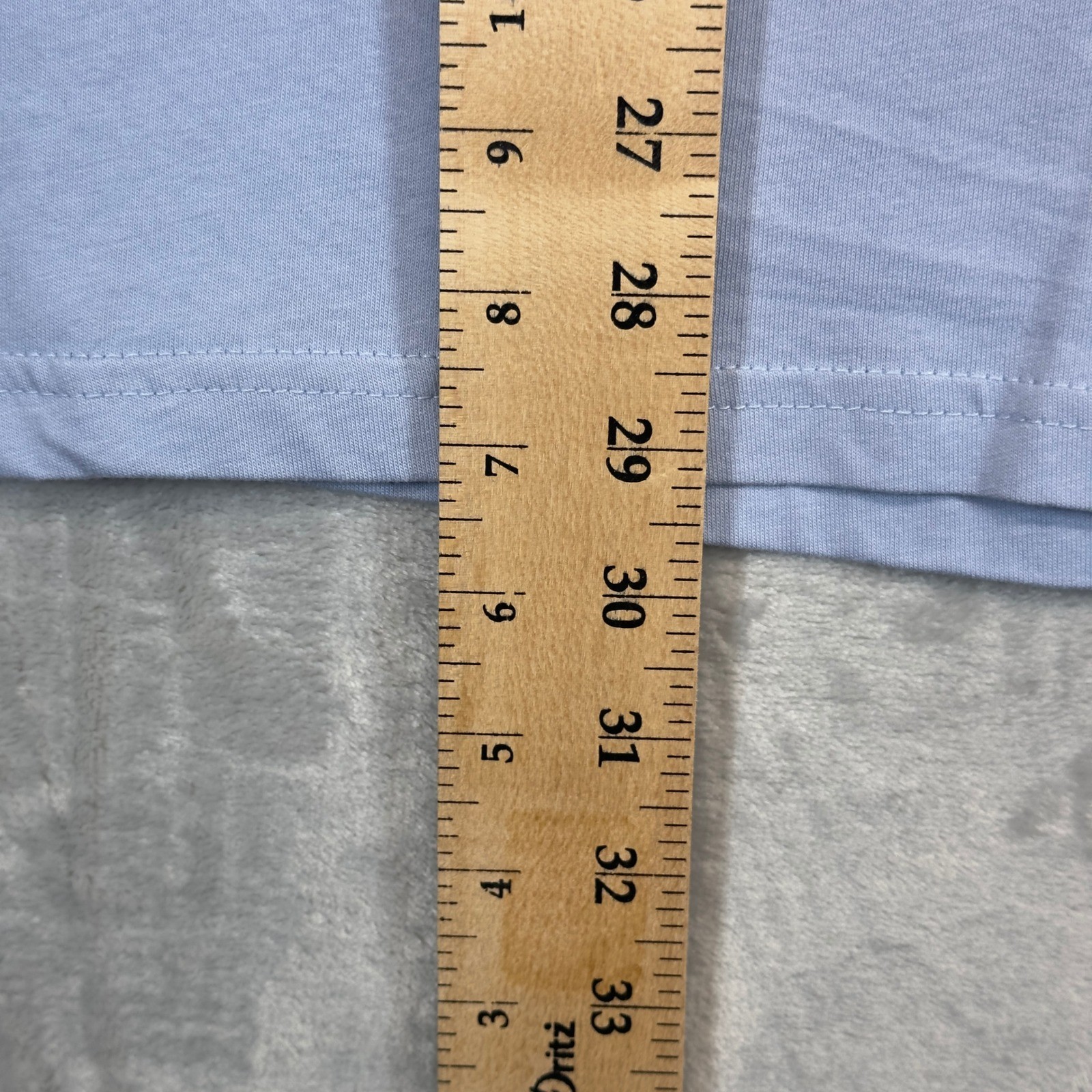 boohooMAN Oversized Photographic Print T-shirt Small Dusty Blue Cotton New