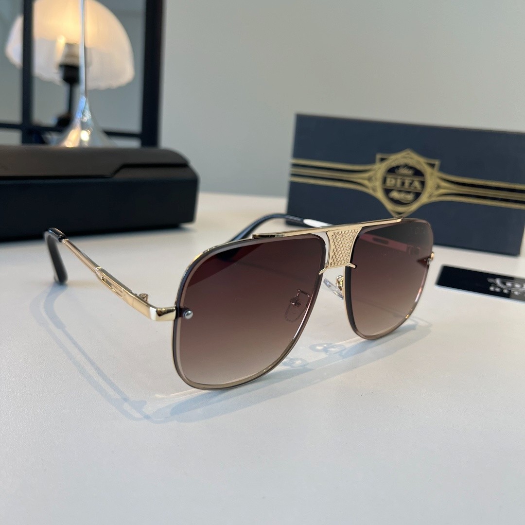 PRA50S Prada Double Bridge Sunglasses Gold Frame Brown Lens 59□17-140