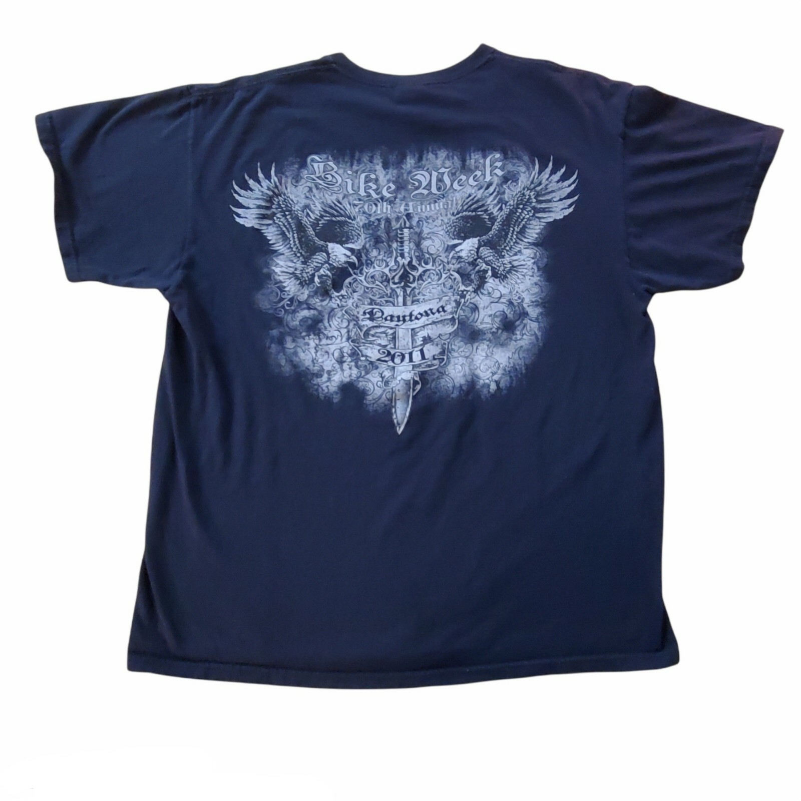 Daytona Beach, Florida Bike Week 2011 Motorcycle Eagle Sword Men’s XL / X-Large