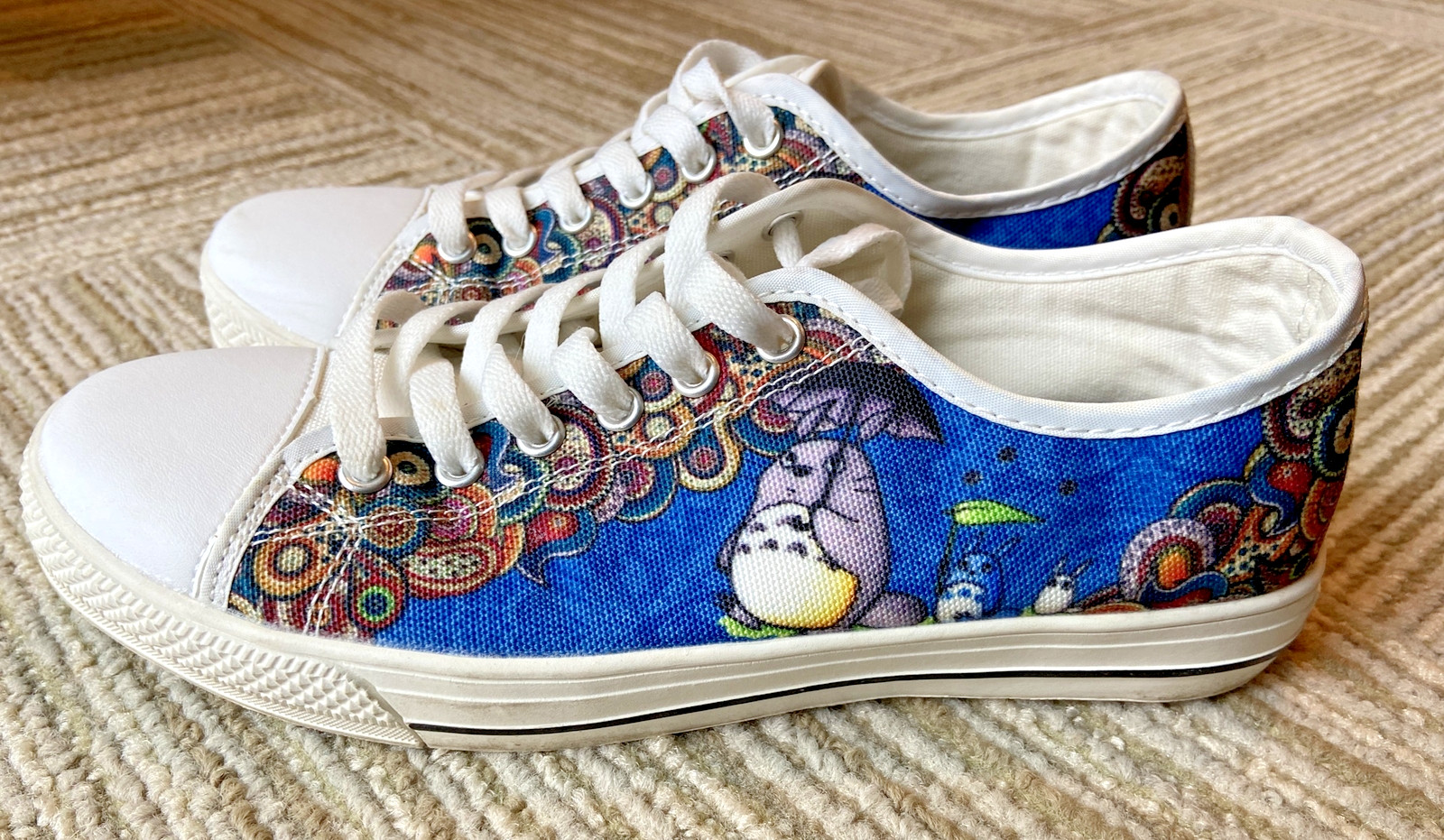 My Neighbor Totoro Low Top Shoes Unisex Sneaker Anime Shoes Size EU 37 US 6 NICE