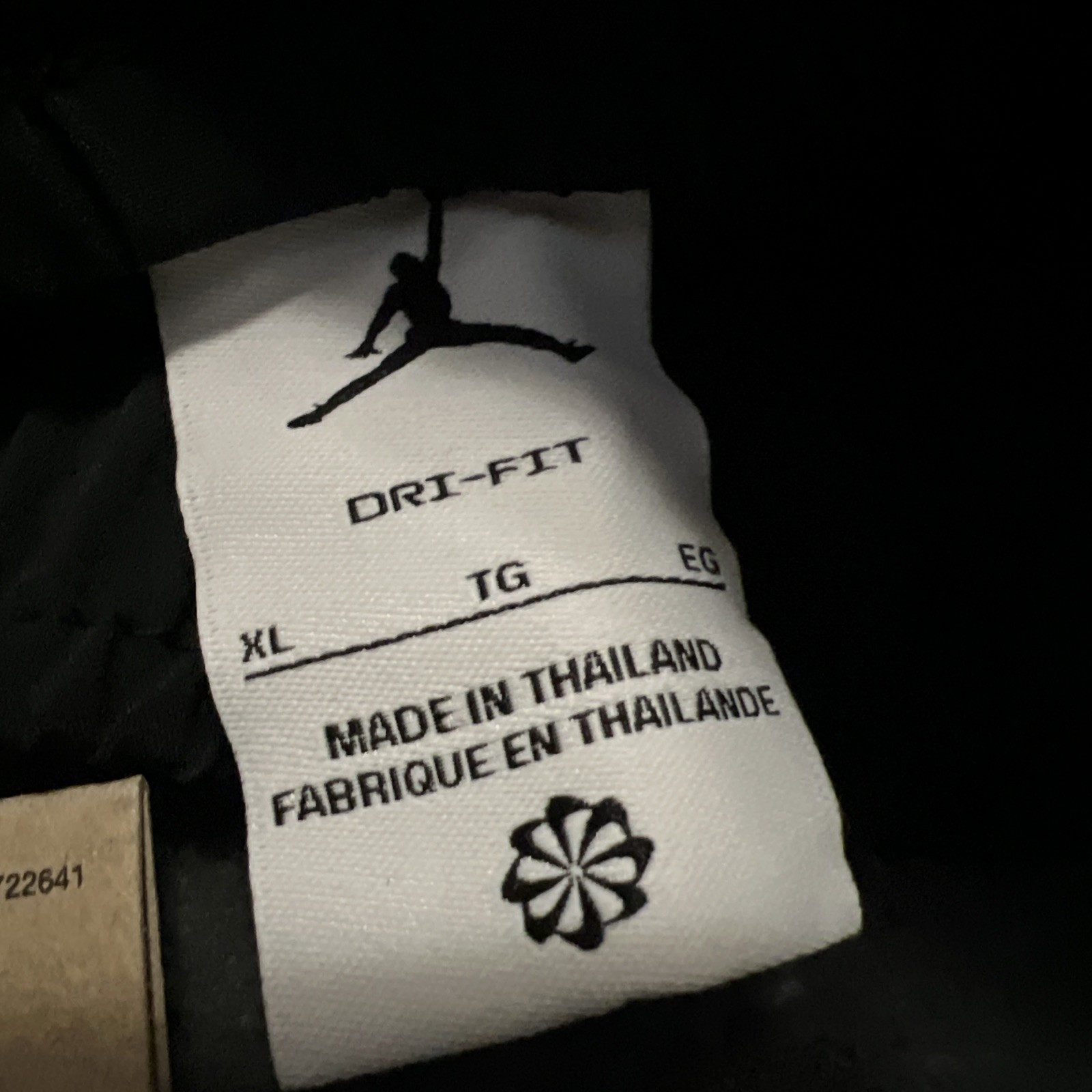 XL Jordan Shorts Men’s Black Nike Air Dri-Fit Sport Diamond Woven FQ2989-010