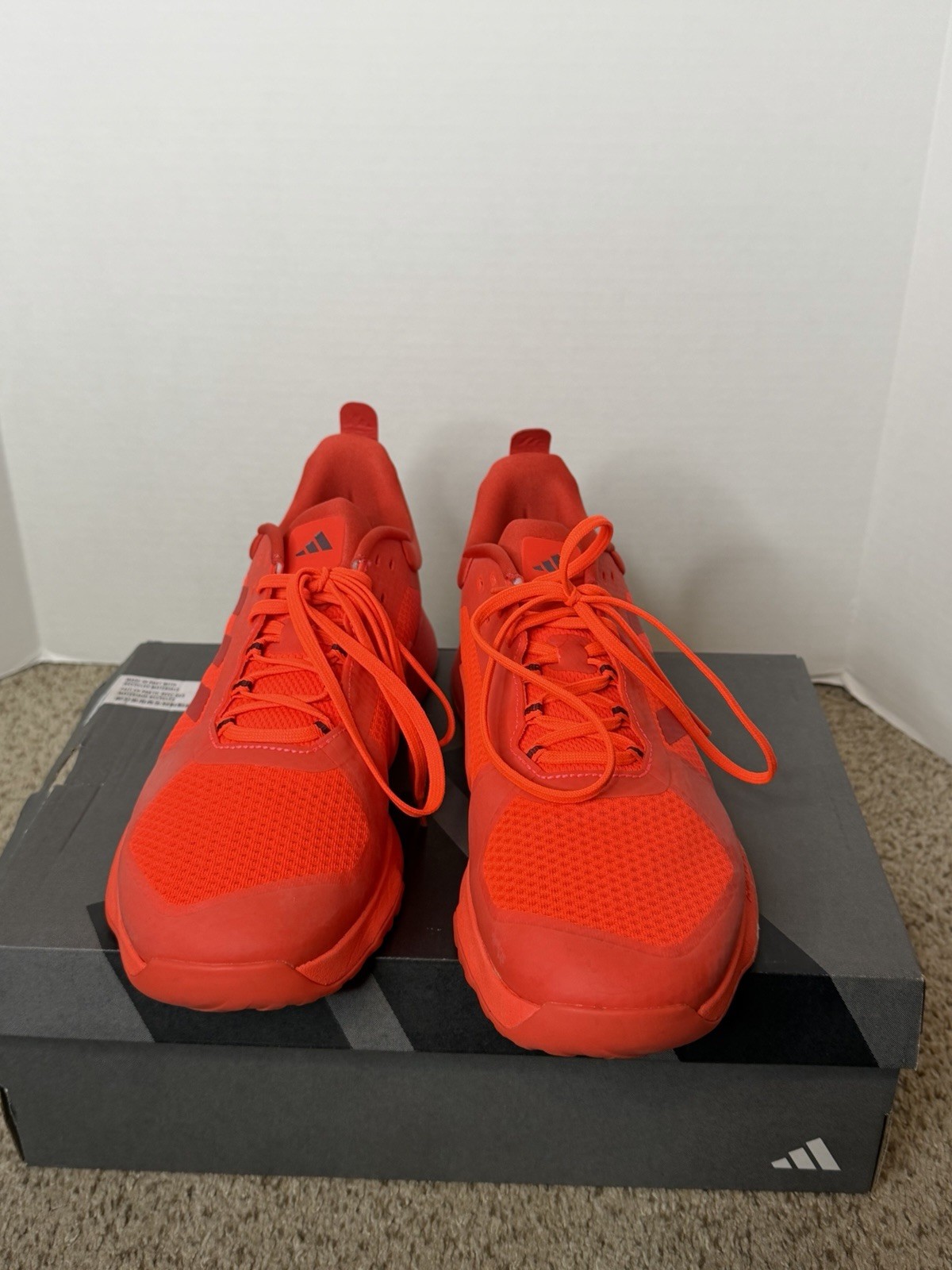 Size 12- Adidas Dropset 2 Solar Red