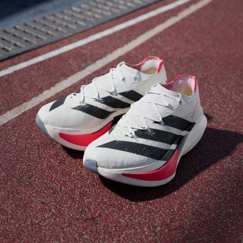Adidas Running Adizero Prime X3 STRUNG JR2597 Cloud White / Core Black / Red