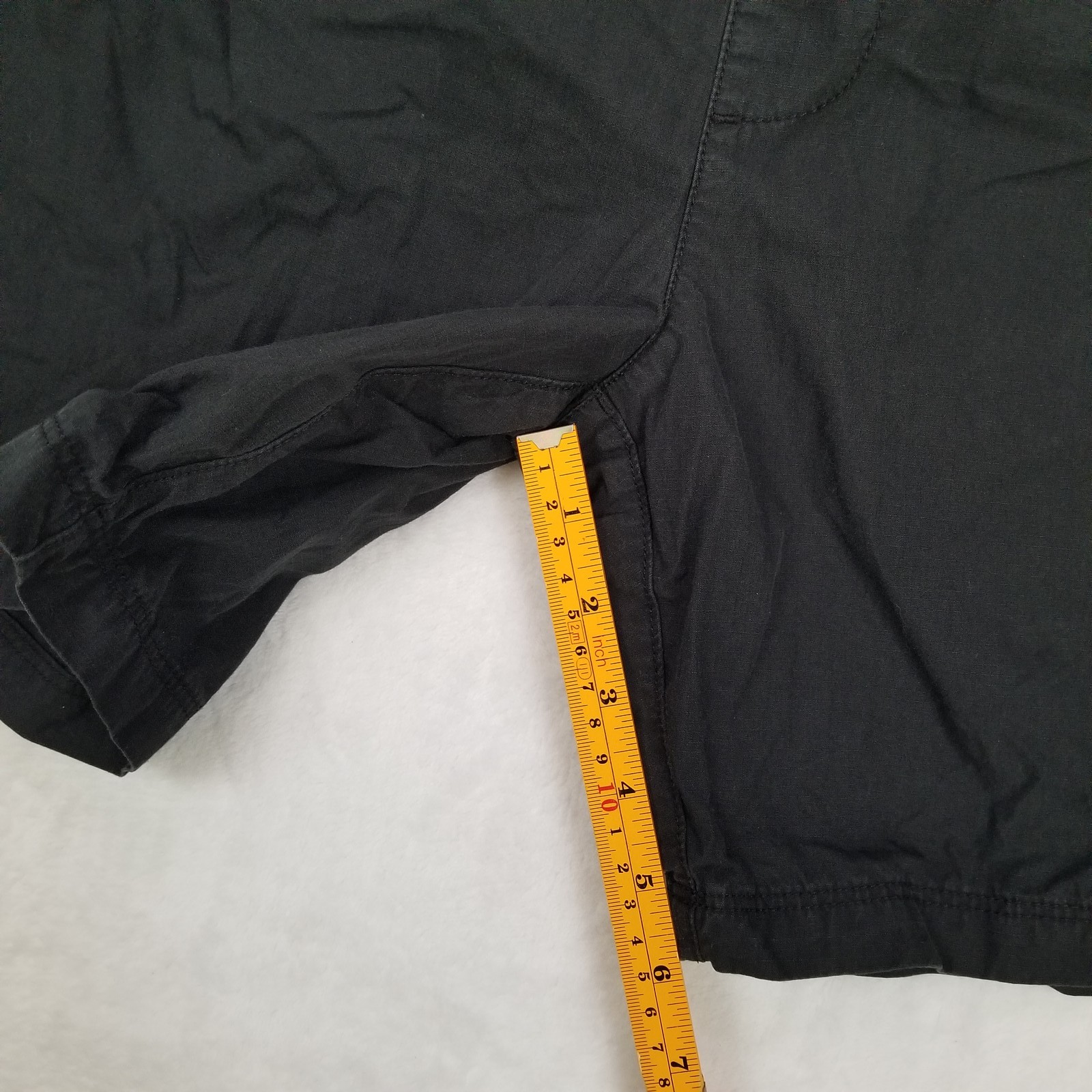 RVCA Men’s Black Hybrid Swim Athletic Shorts Size Medium Zipper Pockets Casual