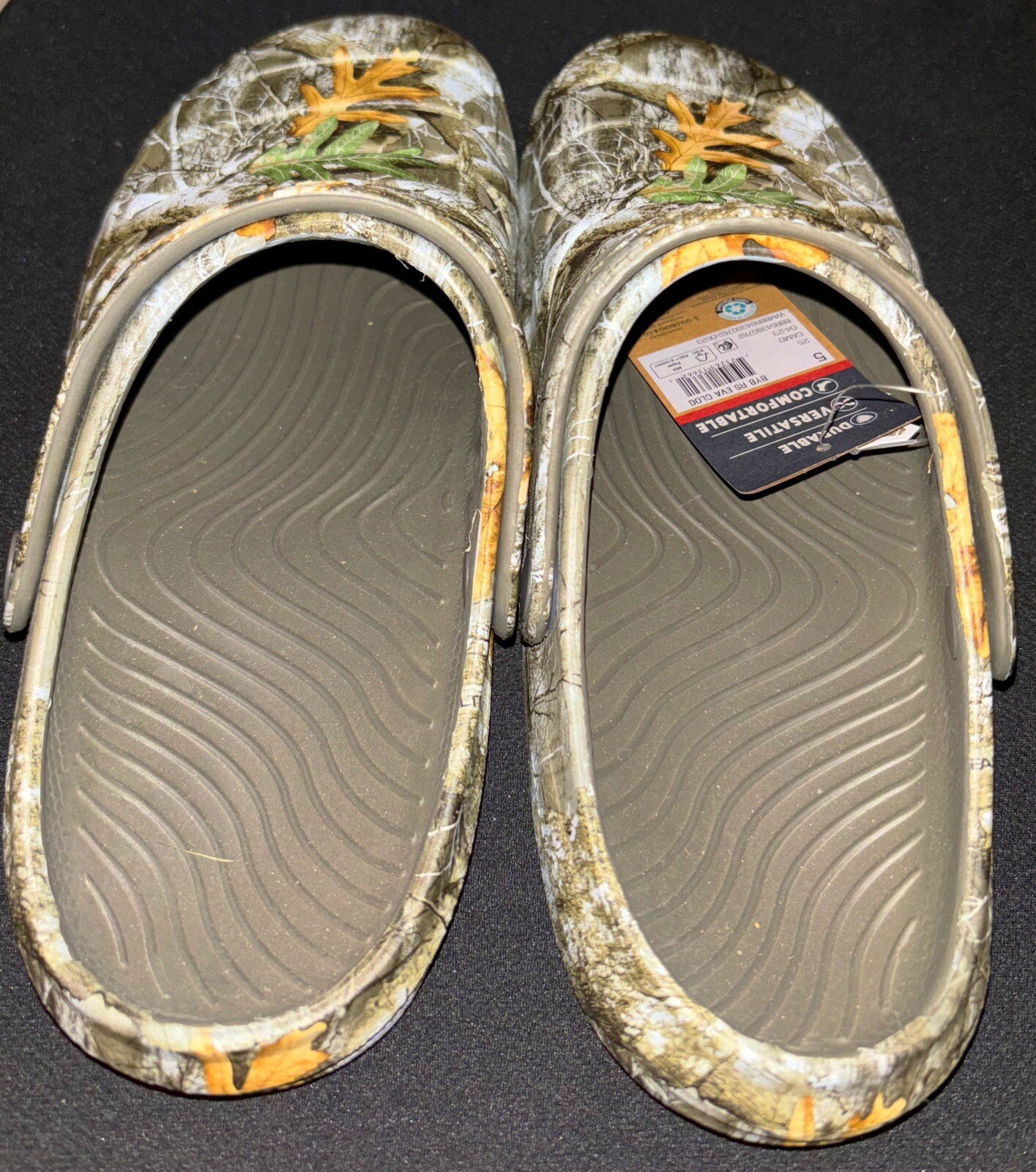 Boys Rugged Shark Clogs NWT You Choose Pattern & Size! Camo & Shark Week