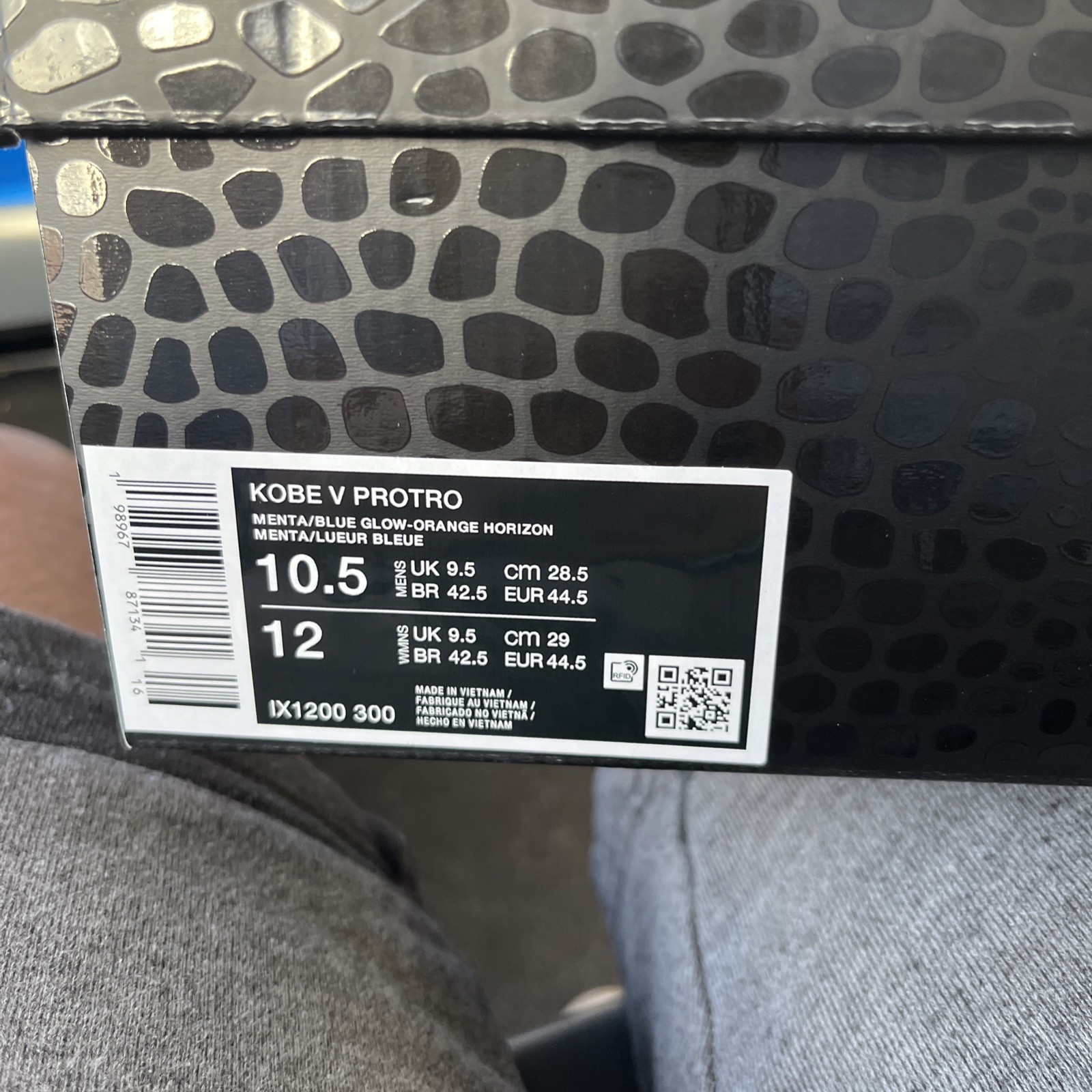 Nike Kobe 5 Protro NY vs NY Jalen Brunson Men’s Size 10.5 NEW IN-HAND IX1200-300