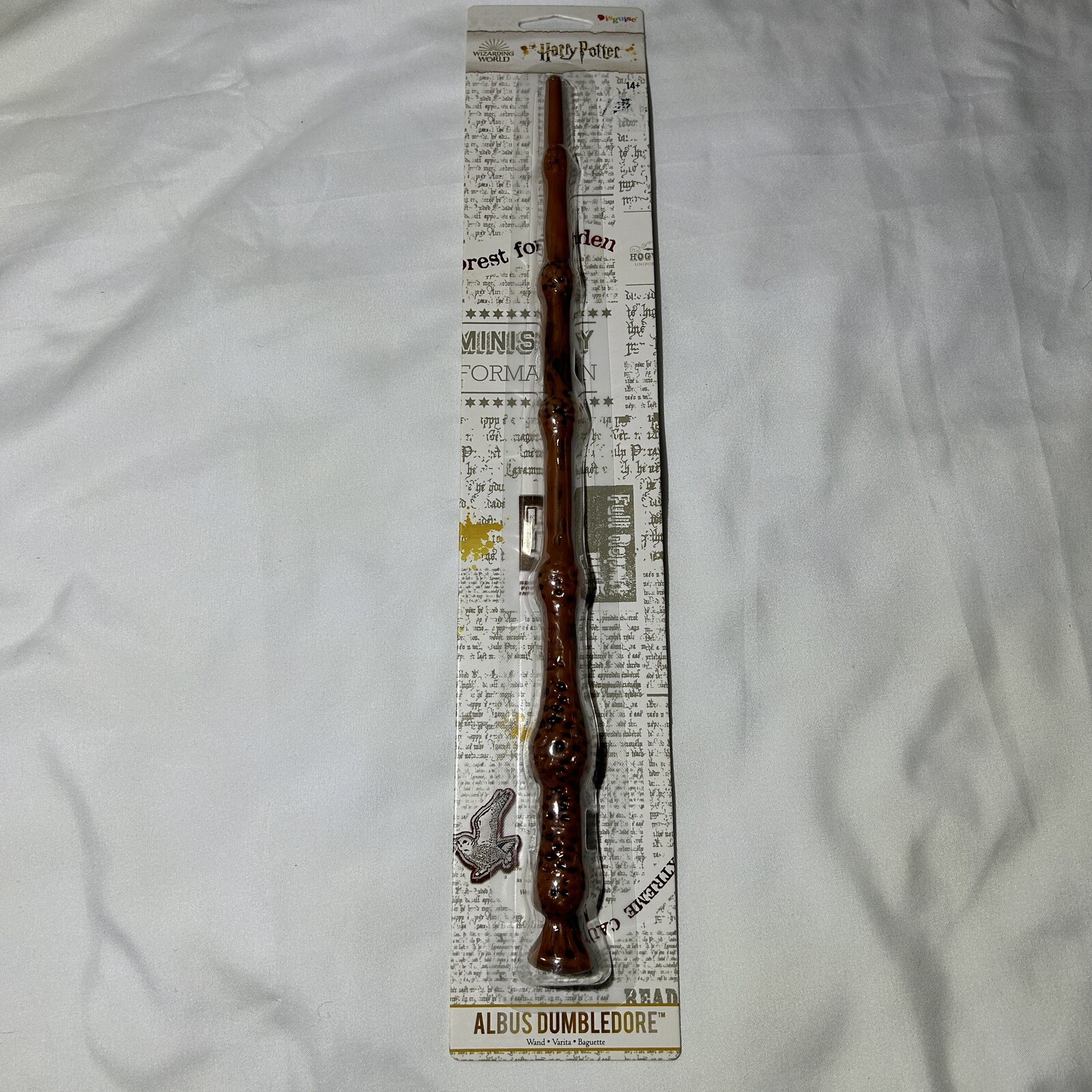 Harry Potter Albus Dumbledore Wand Costume Cosplay Halloween Accessory 13.5 in.