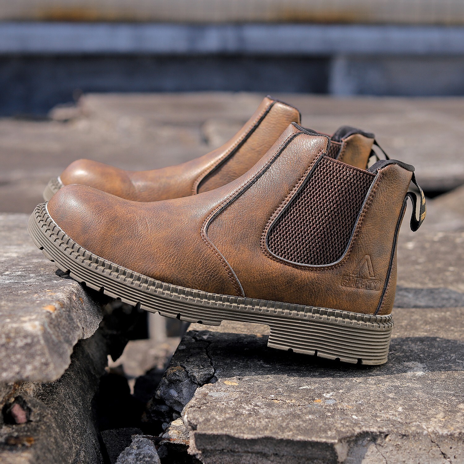 Steel Toe Shoes For Men Work Boots Puncture-Proof Safety Shoes Protective Shoes