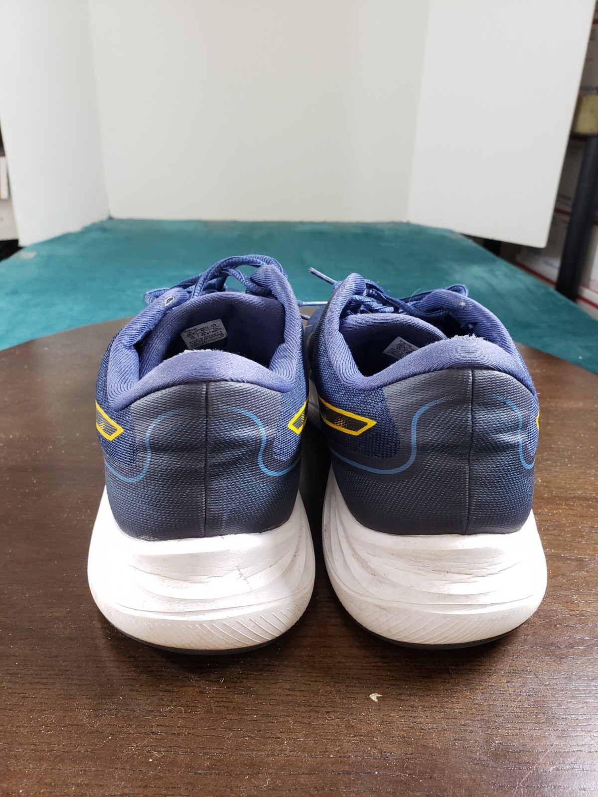 ASICS GEL EXCITE 9 Shoes Sneakers Size 11 Men Blue Running Gym Marathon 1011B338