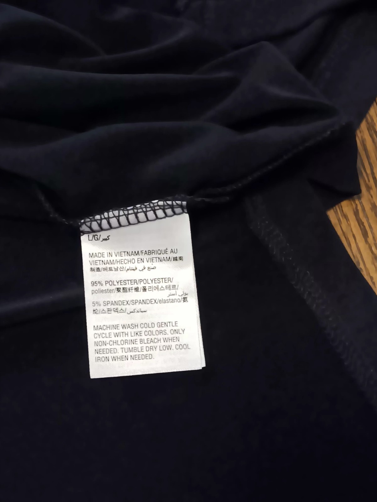 Alfani NWT Women’s Black Asymmetrical Tunic Shirt Size Large