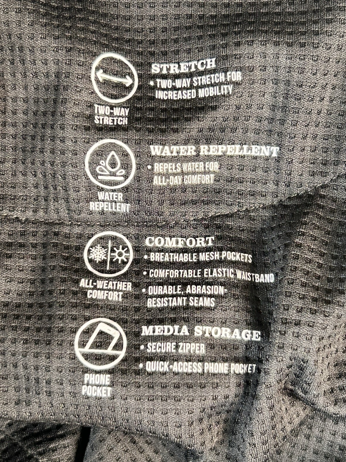Orvis Tech Performance Pants Mens 34×29 Blue Lightweight Stretch Repels Water