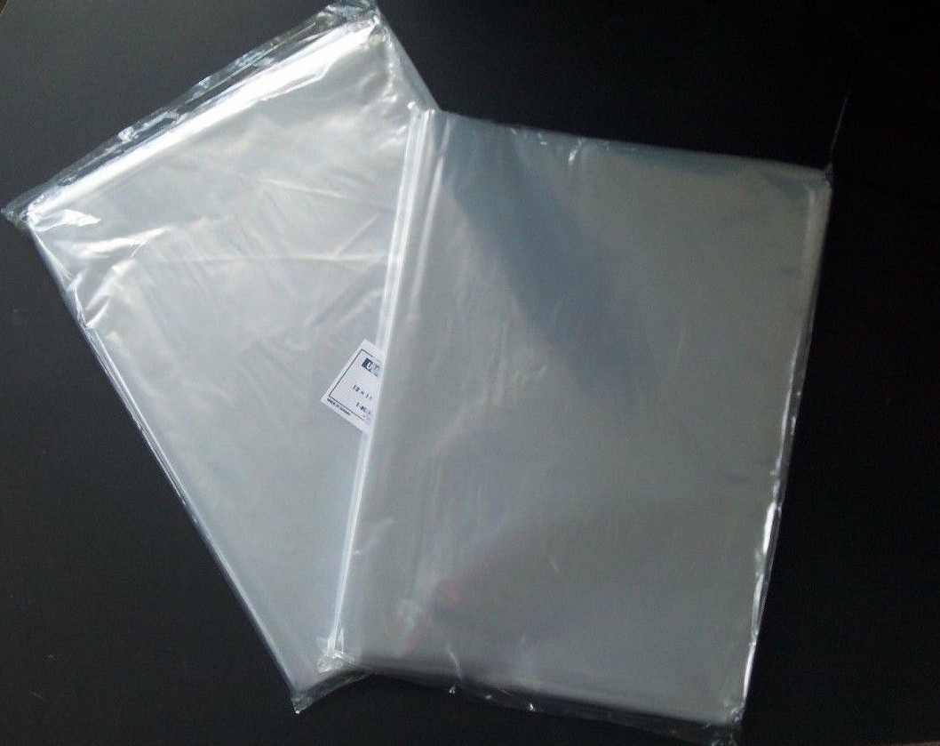 CLEAR POLY BAGS Large Plastic Packaging Open Flat Packing 25 50 100 12 14 18 20