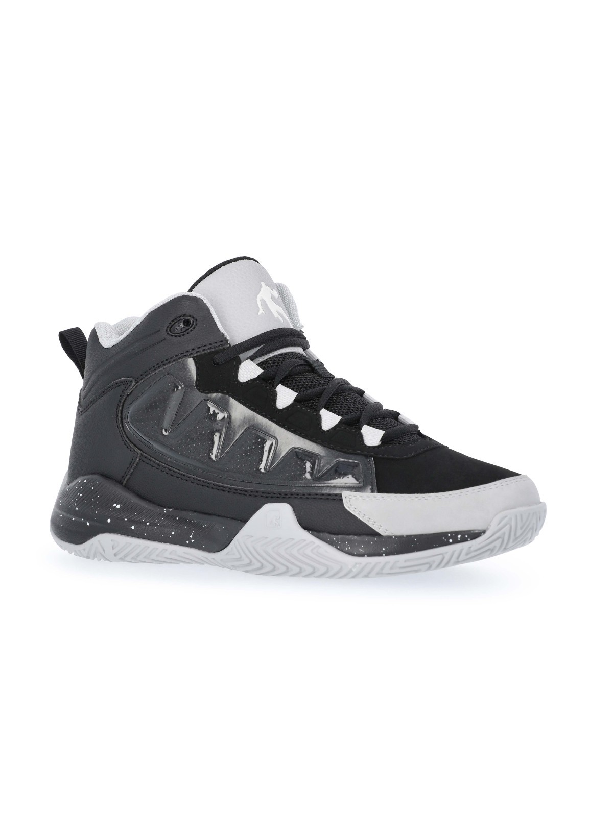 FLASH SALE – AND1 Men’s Backcut Basketball High-Top Shoes Black Silver New