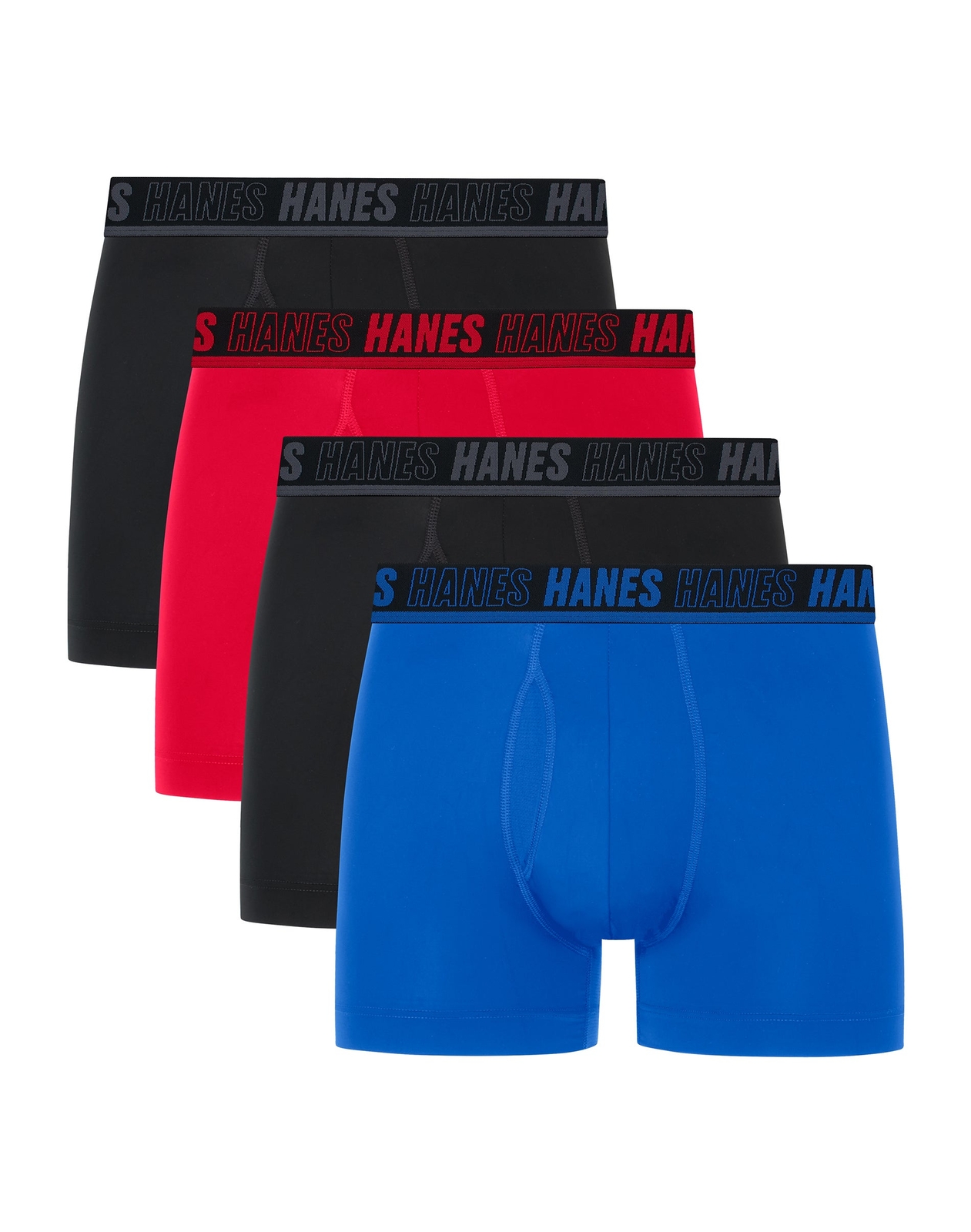 Hanes Moves Ultimate Men’s Anti-Chafe Trunk Underwear Total Support X-Temp