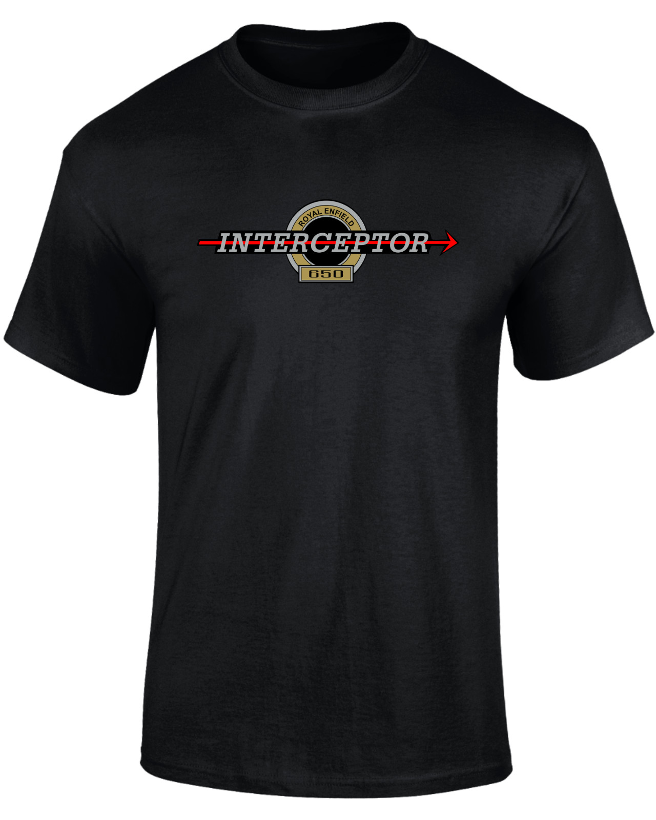 Royal Enfield 650 Interceptor inspired motorcycle T-shirt