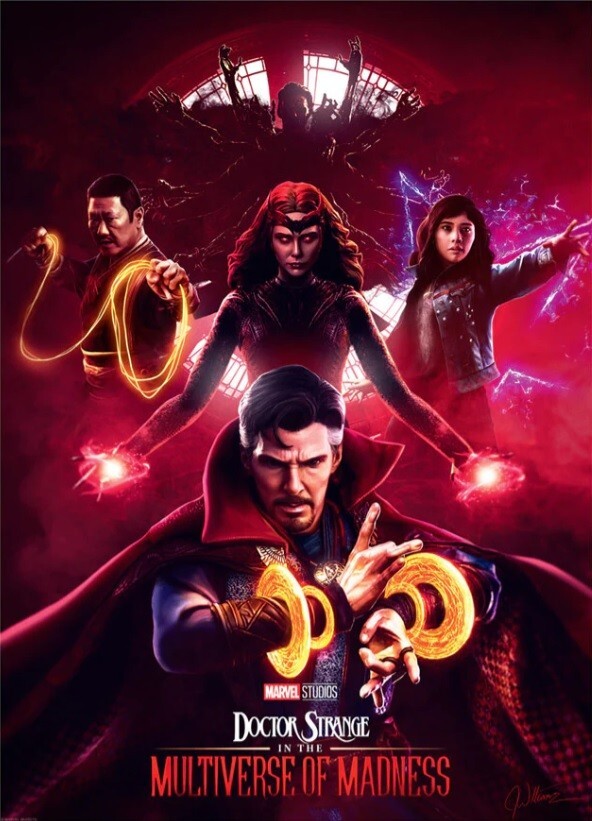 Marvel Dr Strange Multiverse Madness Dreamwalker Lithograph Art 18×24 #250 NEW