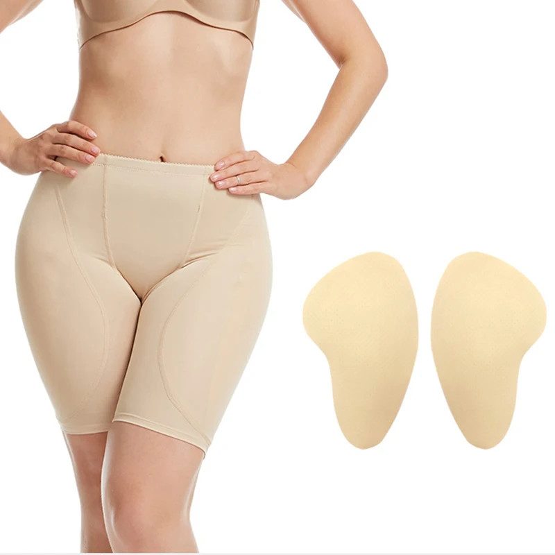 Women Hip Pads Removable Sponge Butt Enhancers High Waist Push Up Crossdressing