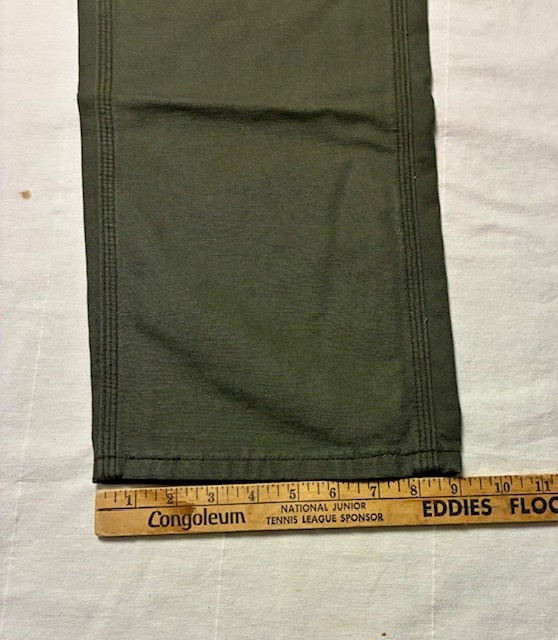 Carhartt FRB 159MOS CAT2 Loose Fit Olive Moss Green Canvas Work Pants Jean 33×34