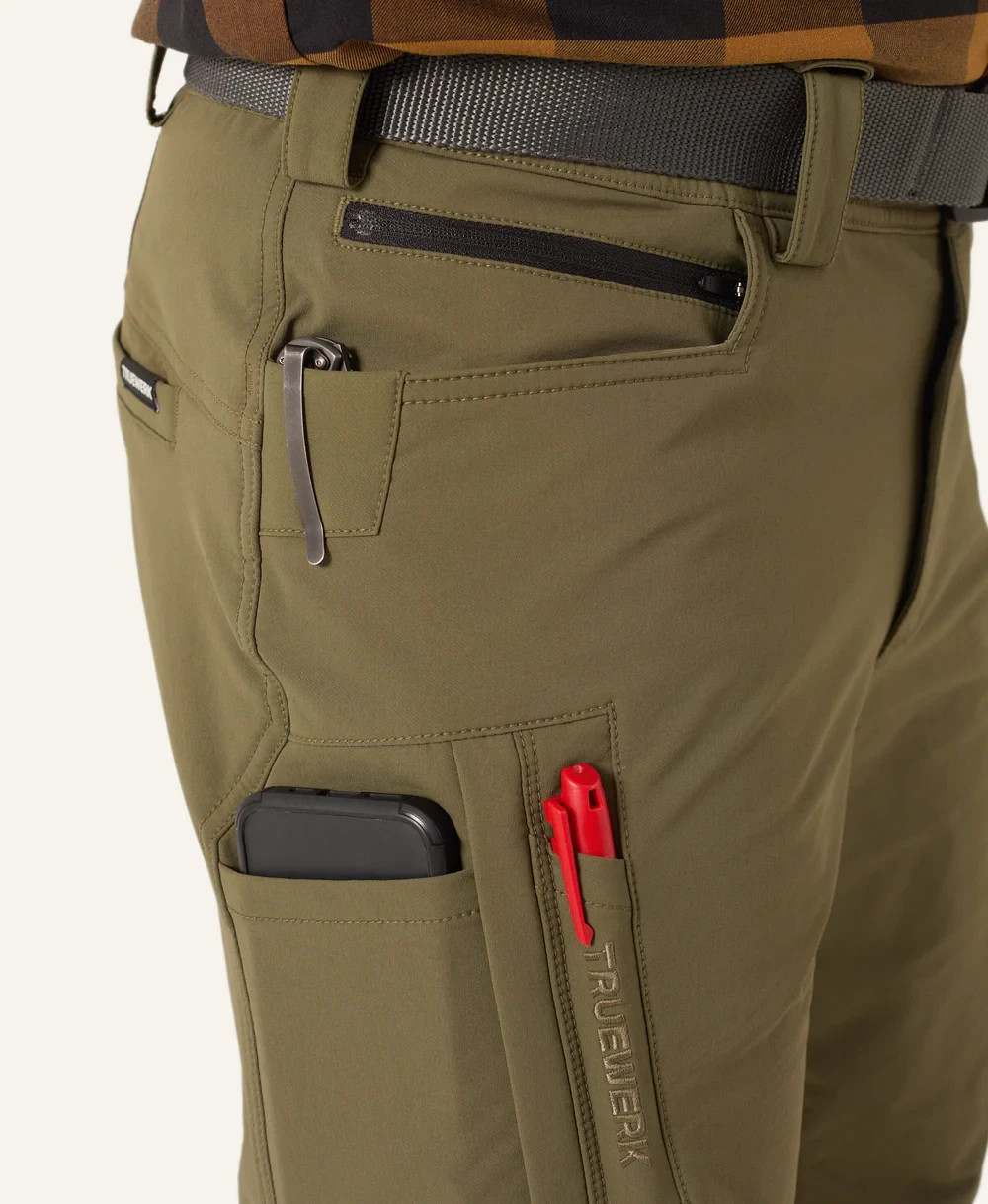 TRUEWERK T2 WerkPant Men’s Stretch Softshell Work Pants