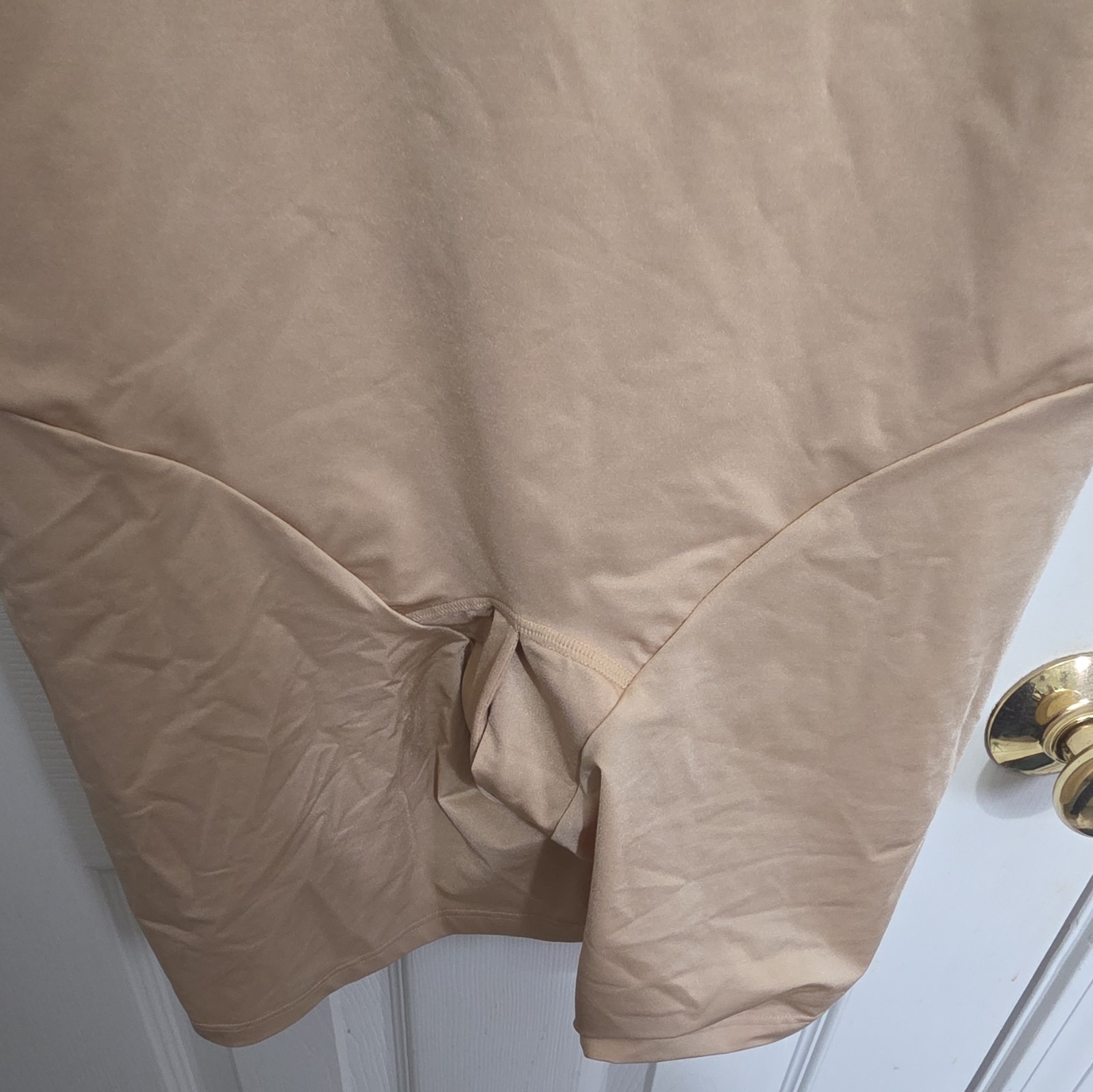 Cacique Shapewear One-Piece Thigh Shaper Beige 22/24