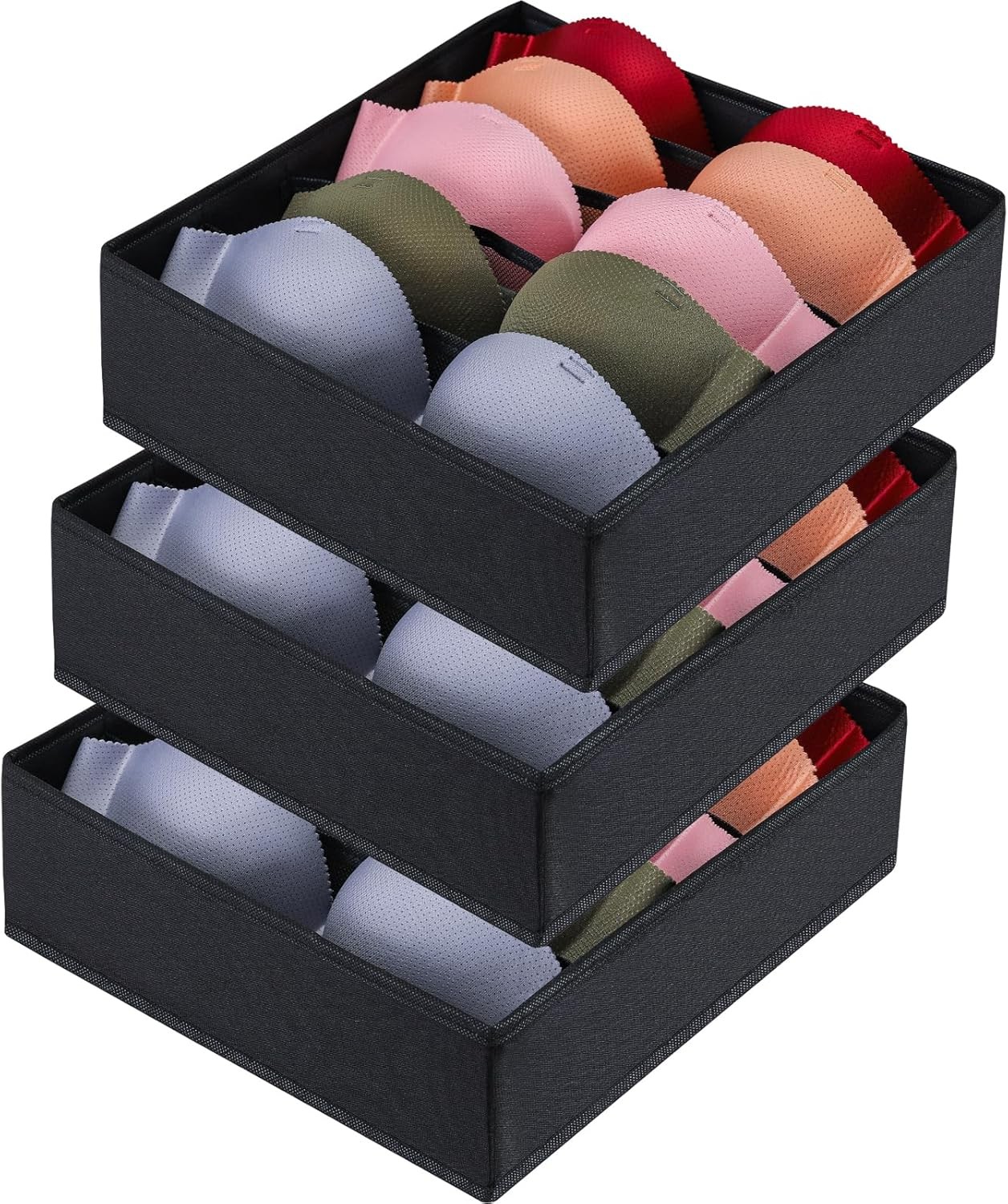 Bra Storage Drawers Organizer for Clothing Underwear Drawer Organizer Dividers