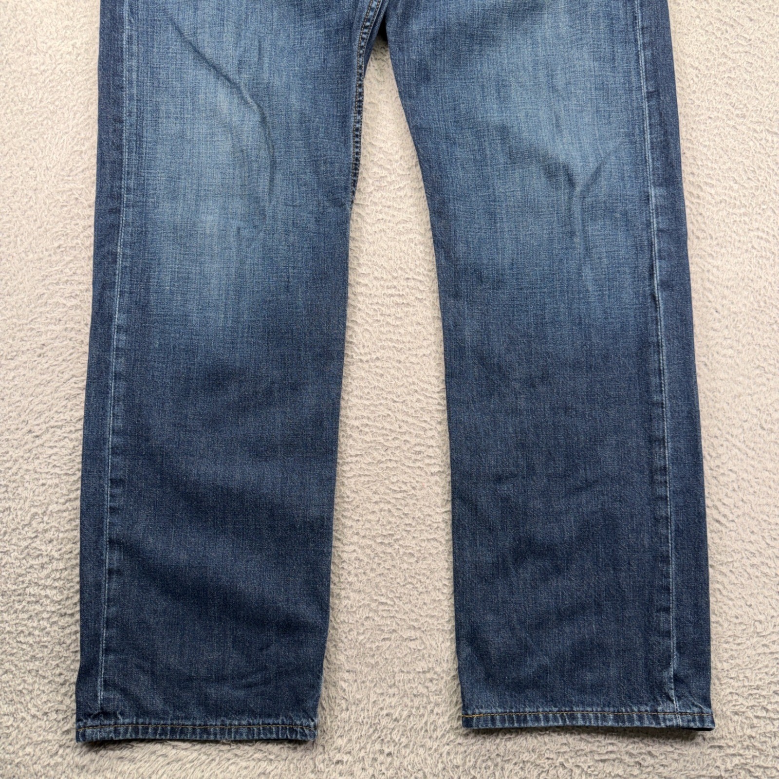 Levis 569 Jeans Mens 36×34 Blue Loose Straight Mid Rise Dark Wash Denim