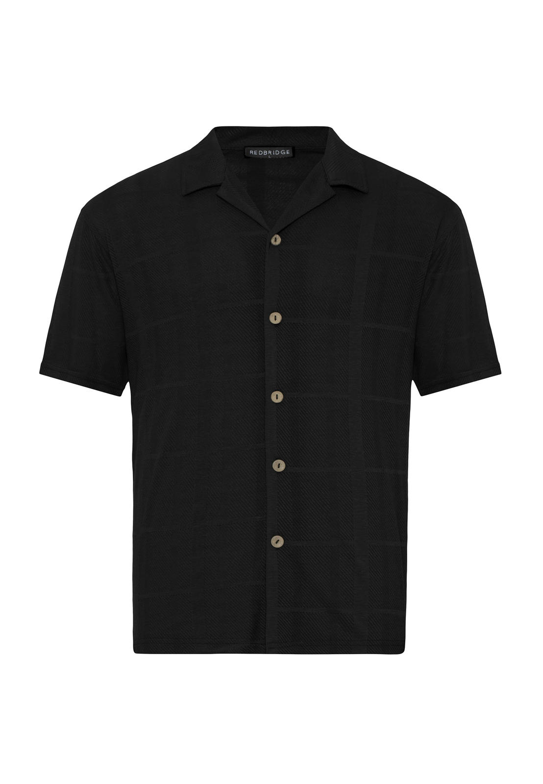 Redbridge Herren Hemd kurzarm Hemden Sommer Freizeithemd Reguar Fit gestreift