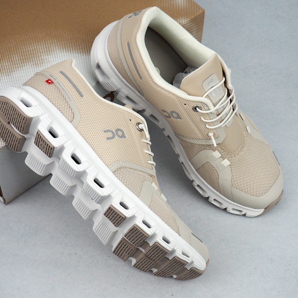 On Cloud 6 Sneakers Pearl/White Women’s Running Shoes Size 6-9.5 New in Box