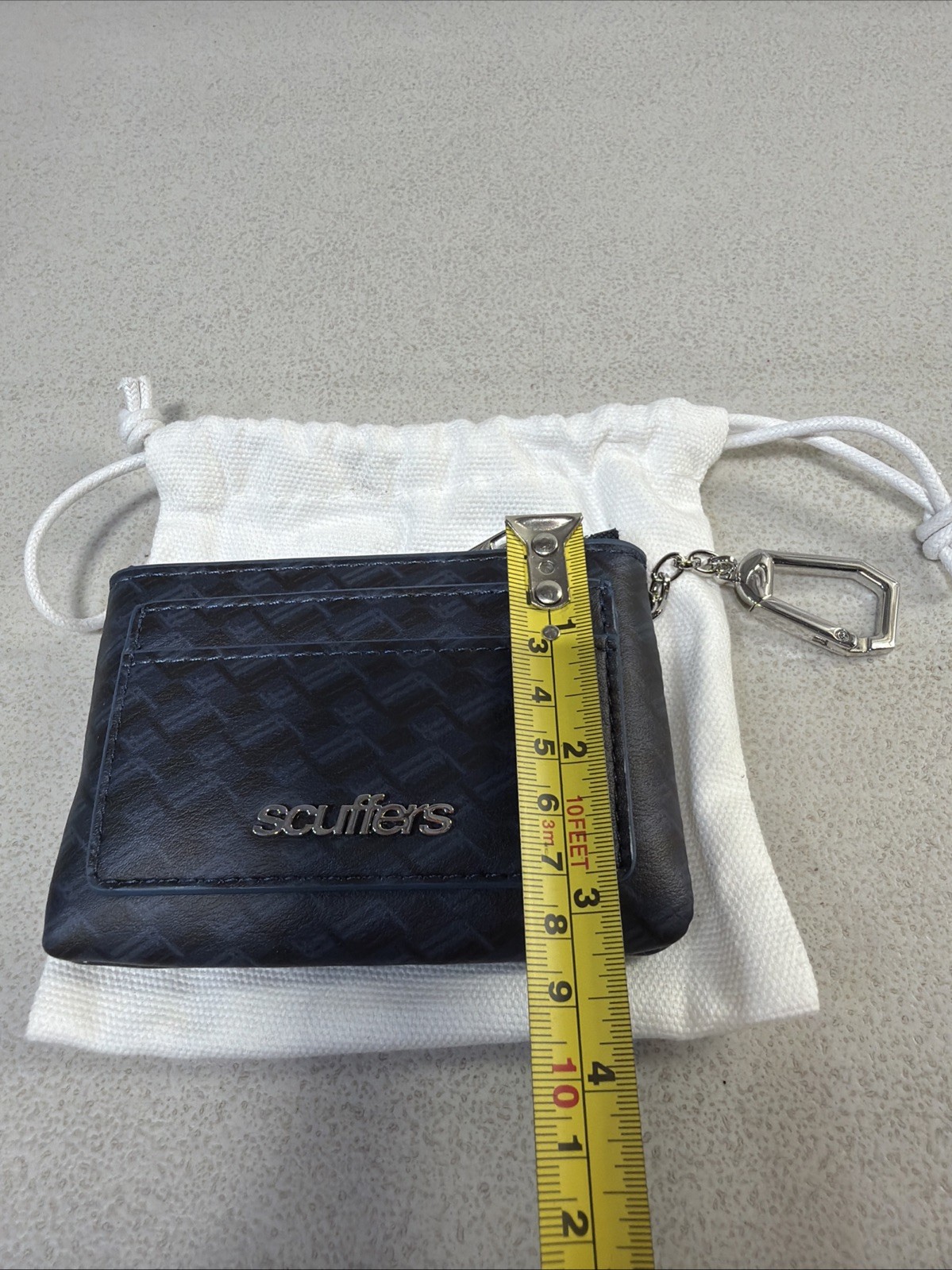 Scuffers Keychain Wallet Navy