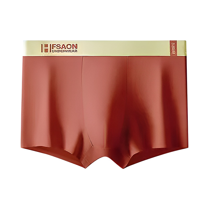 4 PCS Men’s Underwear Soft Boxer Briefs Breathable Comfortable Trunks