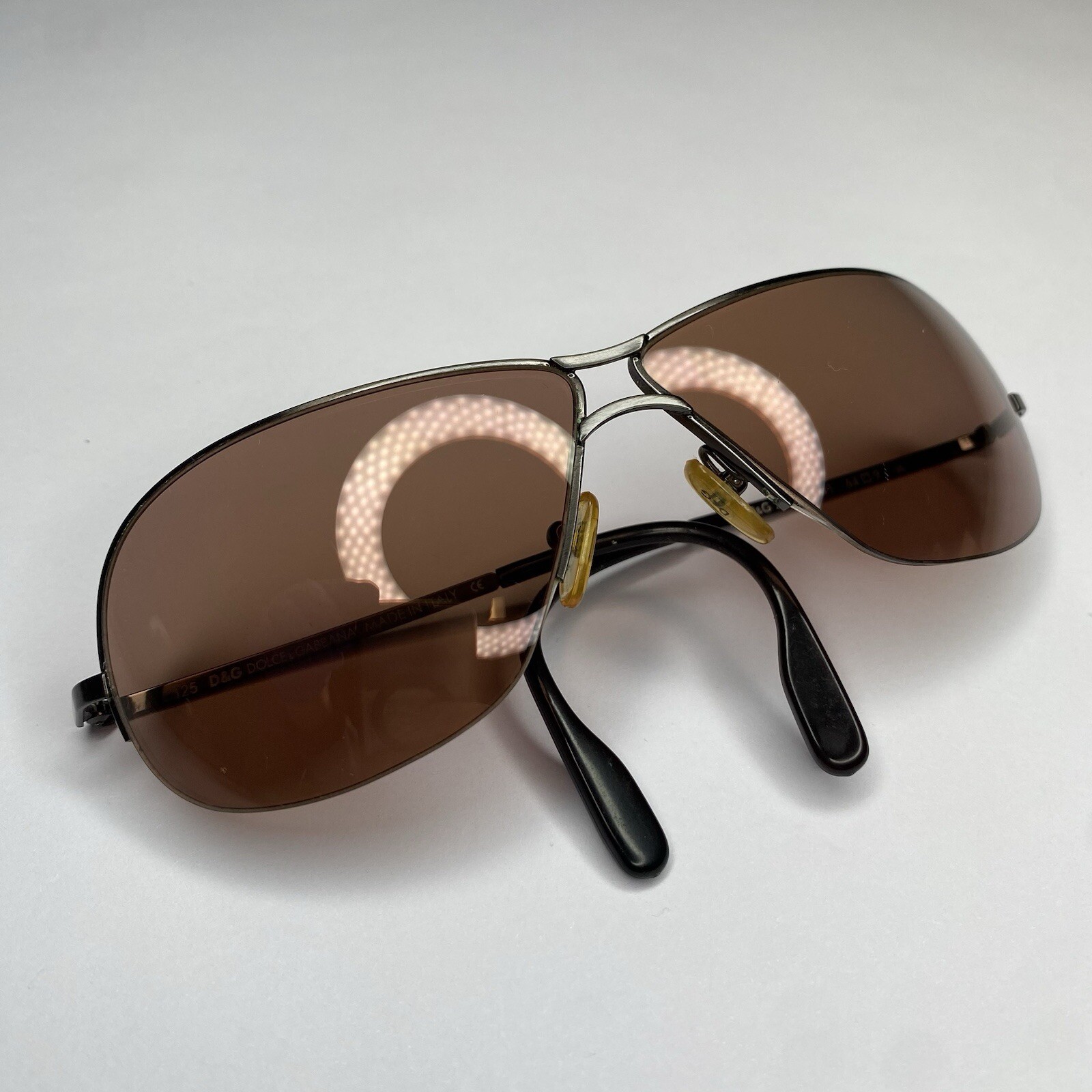 Dolce & Gabbana 2100 Sunglasses Color D41 Made in Italy 125mm