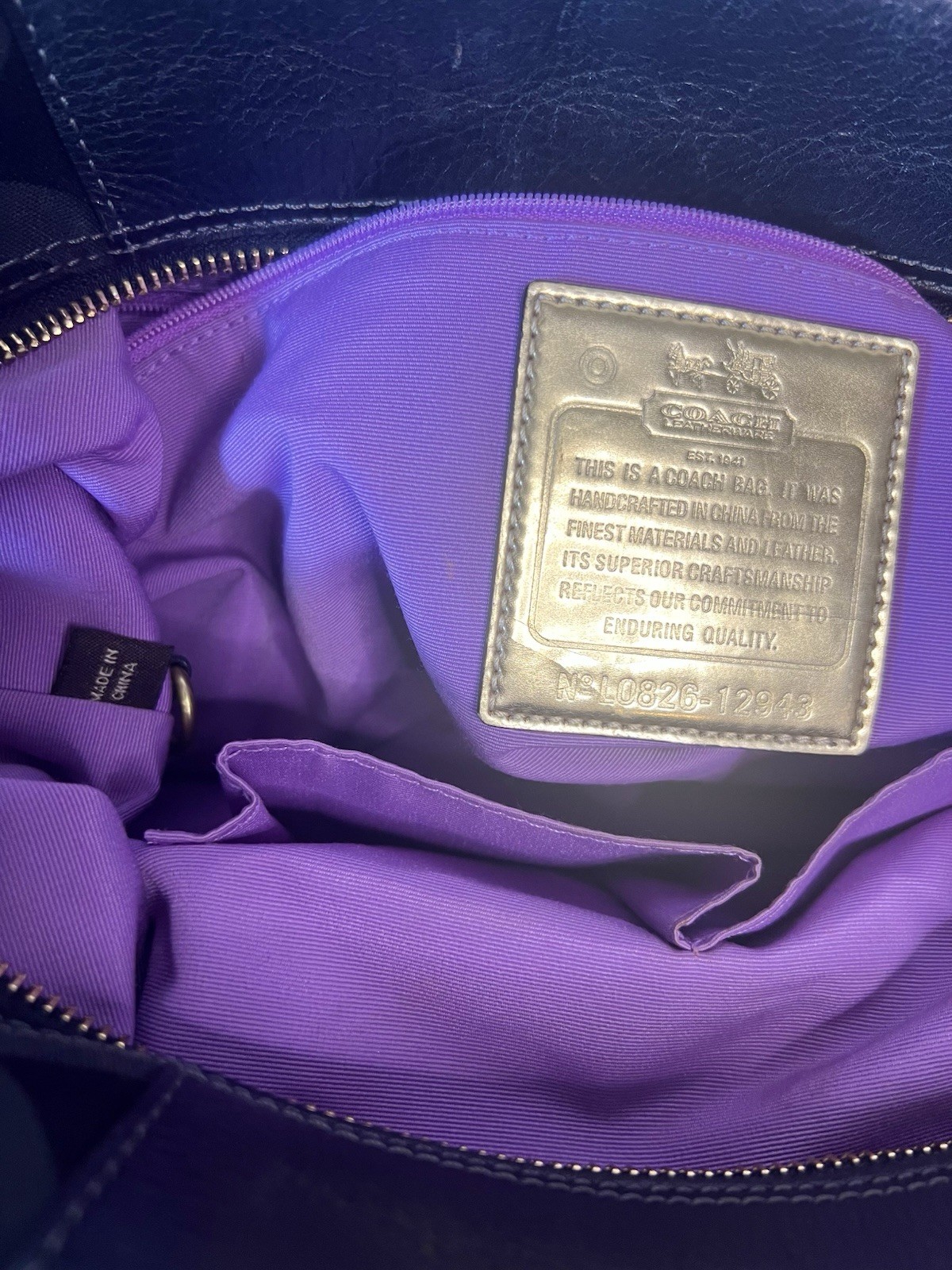 Y2K Coach 12943 Madison Op Art Sabrina Satchel in Black