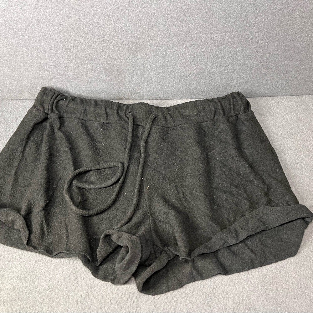 Source Unknown Black Athletic Shorts Soft Elastic Waistband