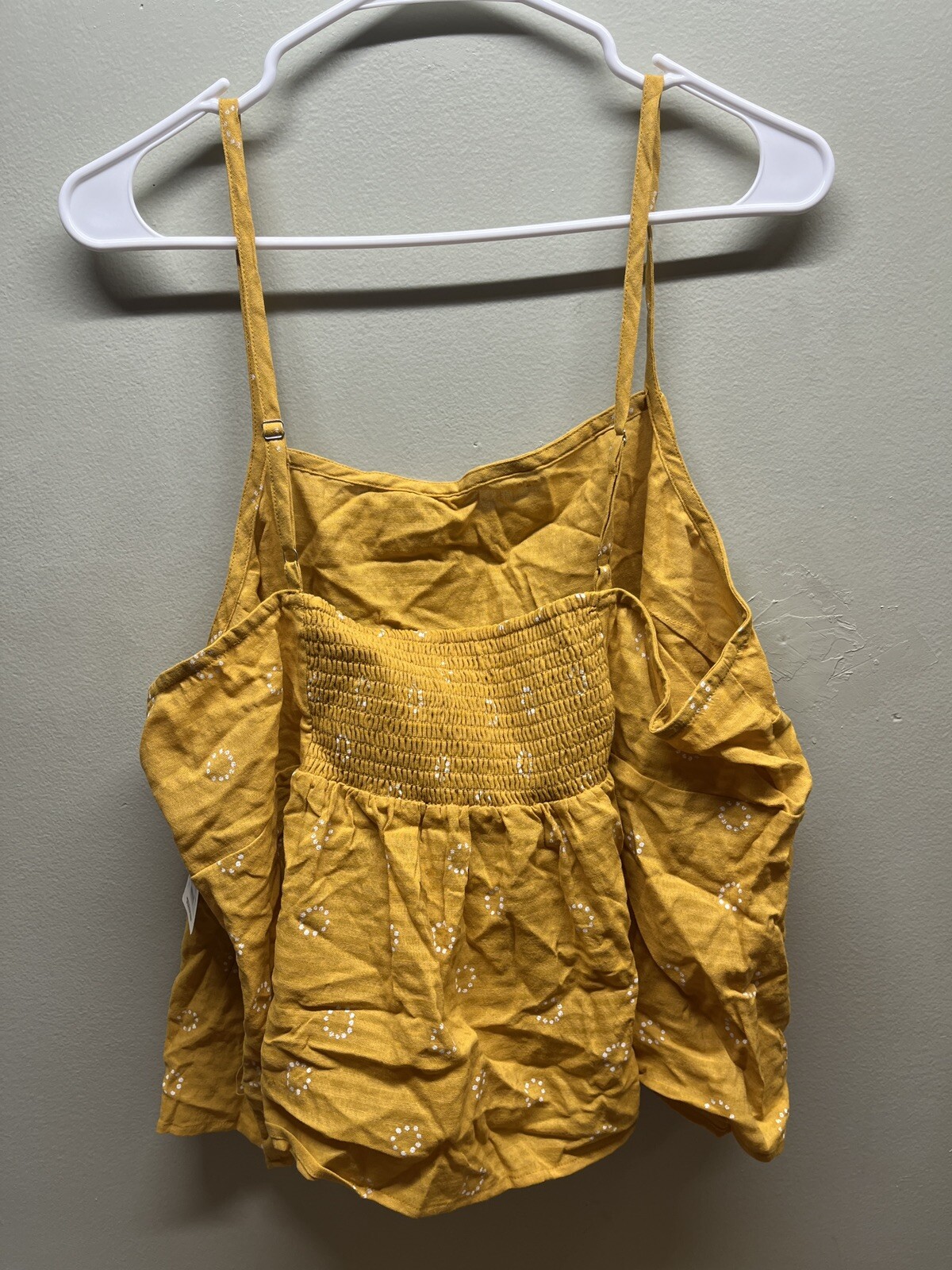 a.n.a womans sleeveless tank top spaghetti straps plus size 1X summer top