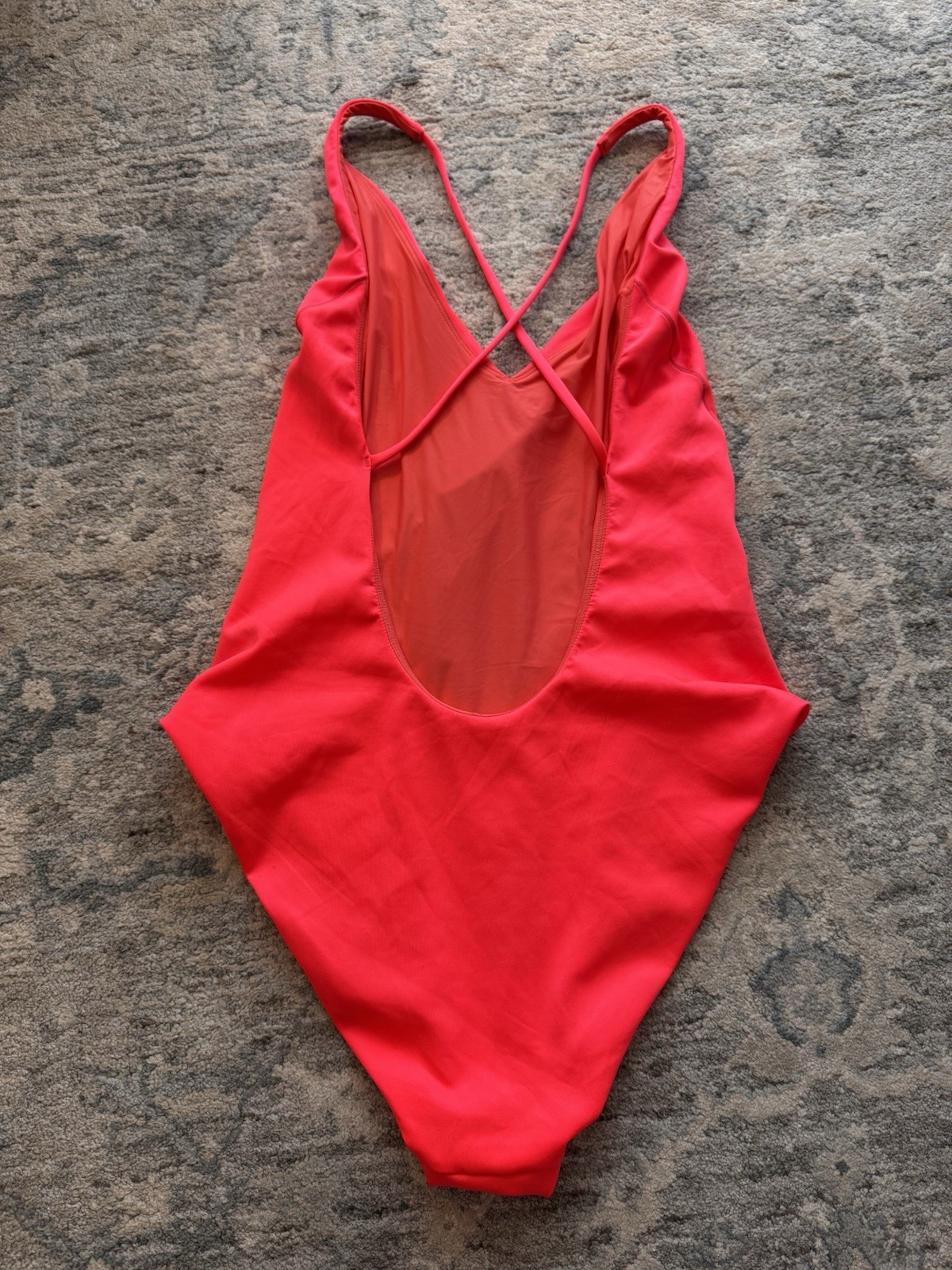 Left On Friday Weekender Suit Large One Piece Rescue Neon Red Regular Hot Pink L