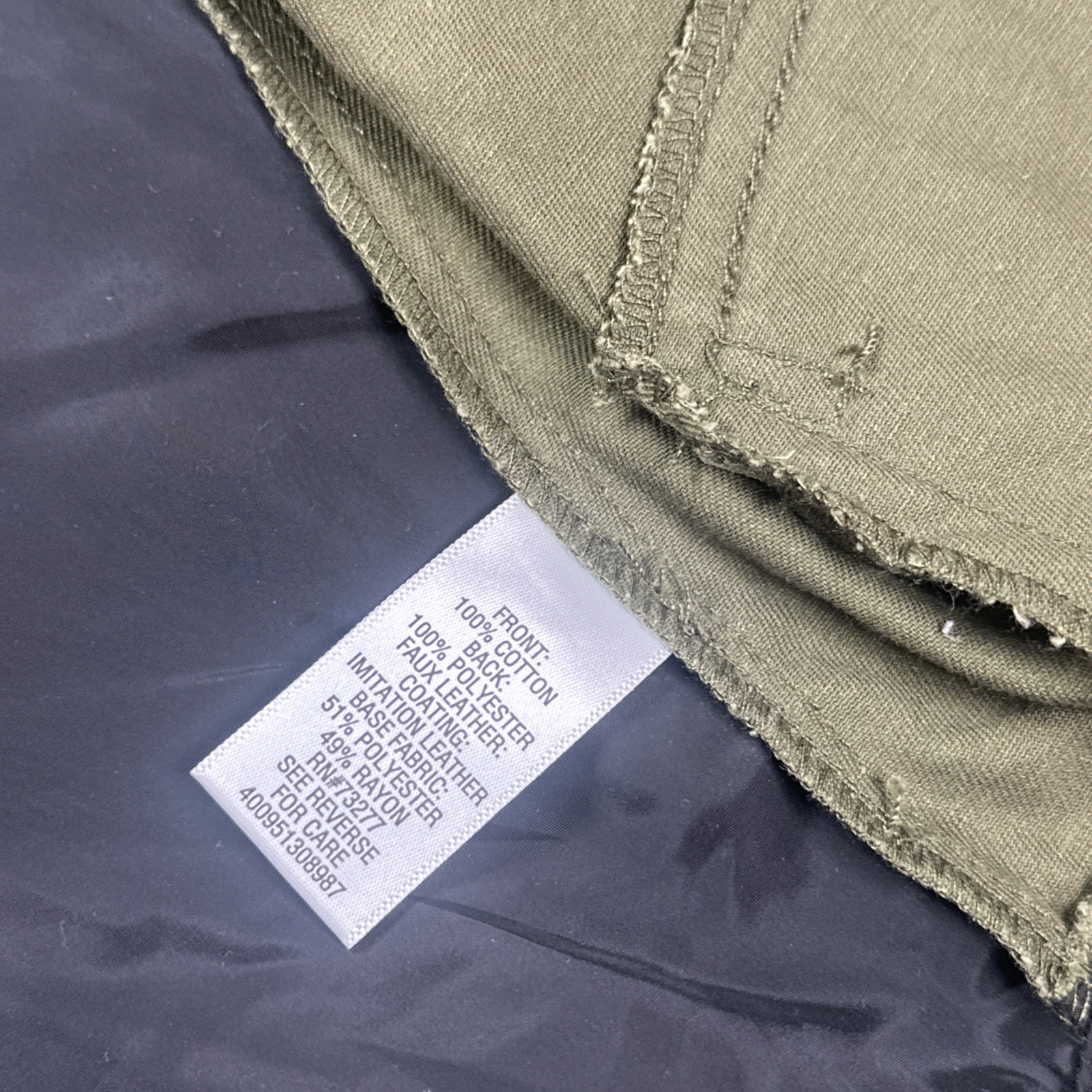Princess Vera Wang Gold Zip Up Vest Green Small Grunge Retro Biker Hip Gothic