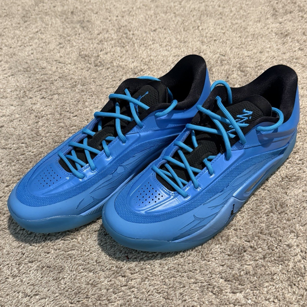 Jordan Zion 4 Men’s Basketball Shoes Blue Black Low Top Lace Up Sneaker