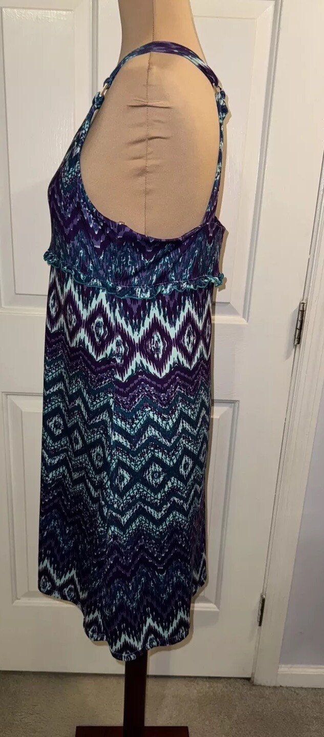Freedom Trail By Kyodan Athletic Dress Built In Bra Size Large Racerback