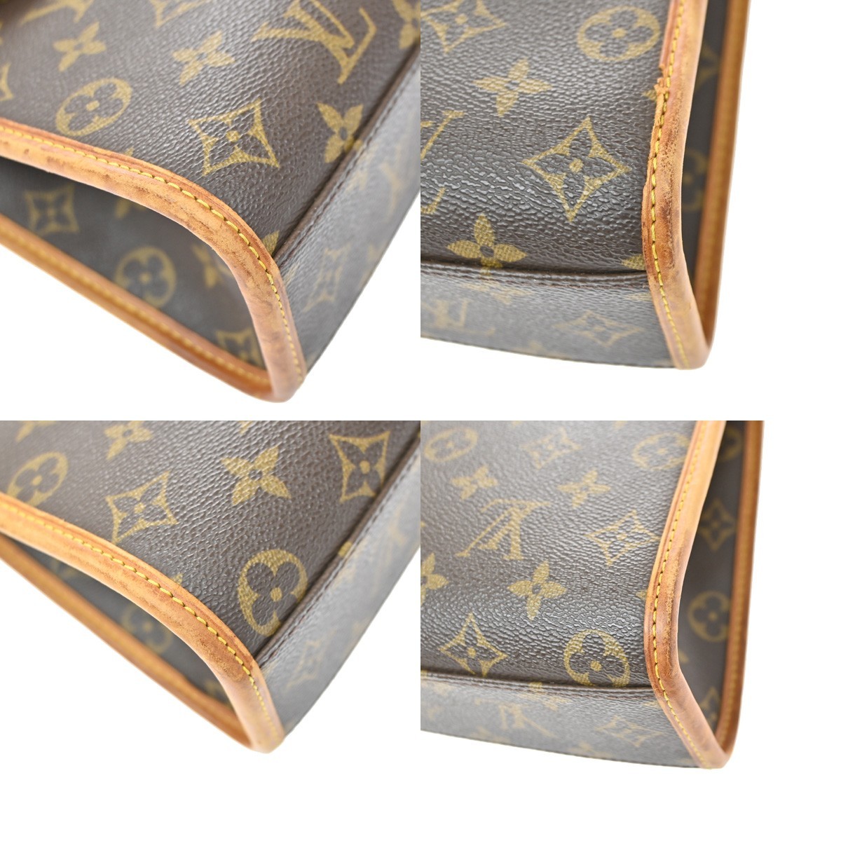 LOUIS VUITTON Bel Air 2Way Shoulder Hand Bag Monogram Leather BN M51122 10KD560