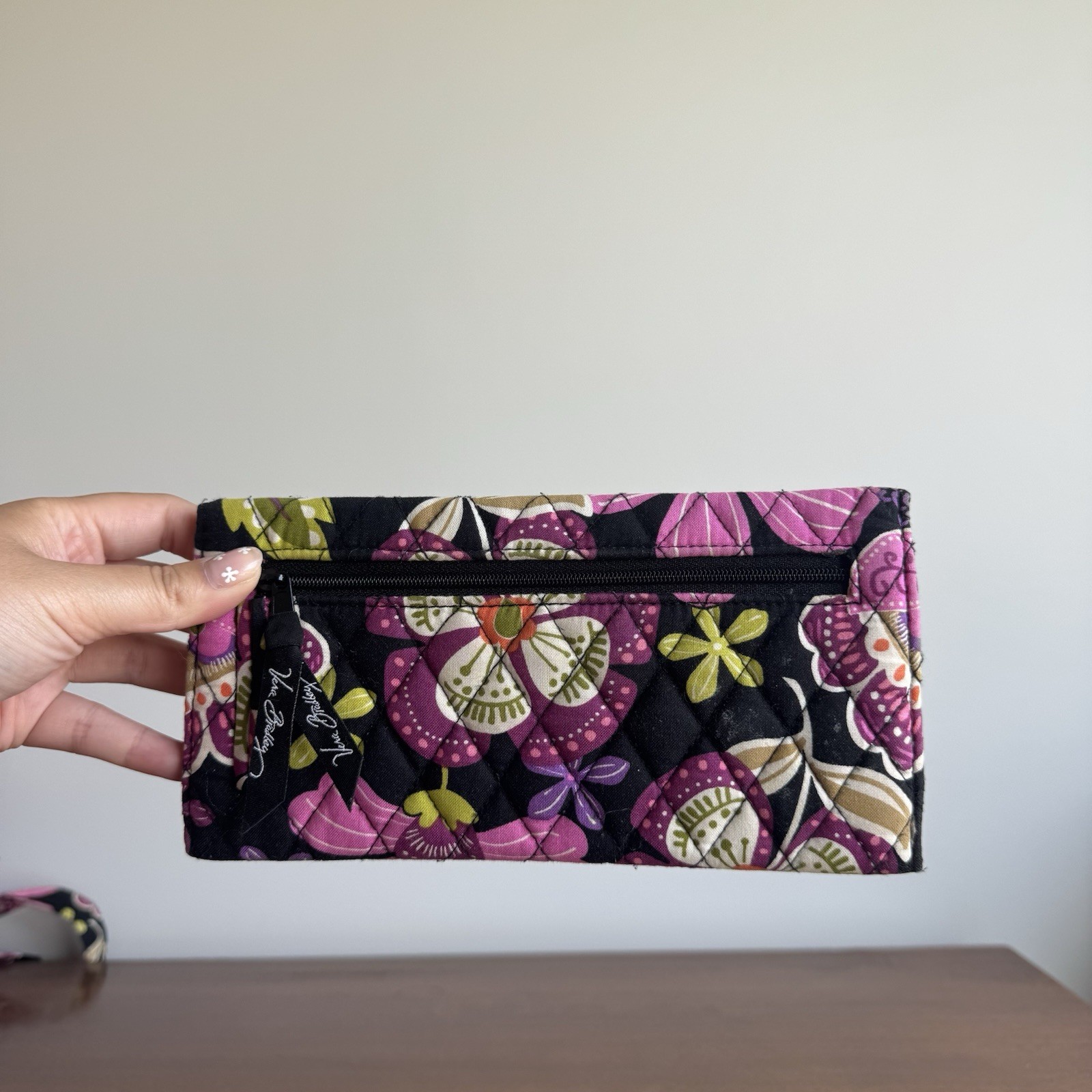 Vera Bradley Crossbody and Wallet Pirouette Pink Retired Floral Matching Set