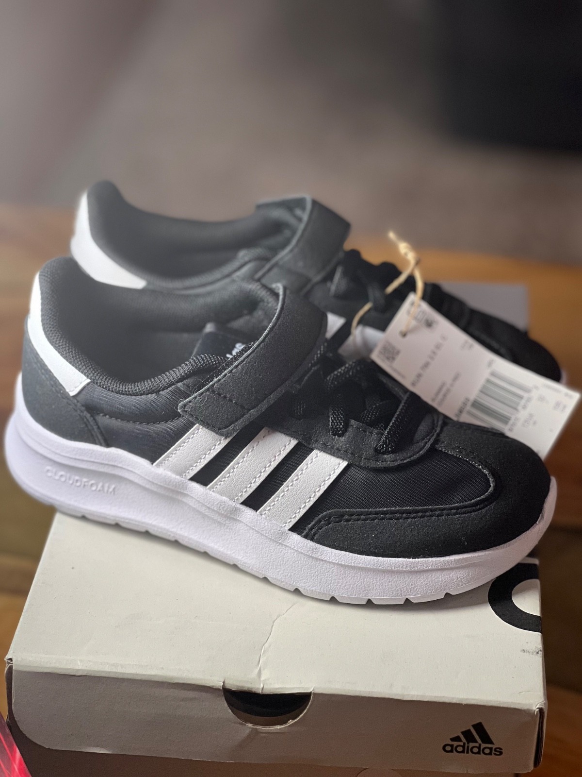 ADIDAS CLOUD FOAM RUN 70s 2.0 EL C KIDS SIZE 1