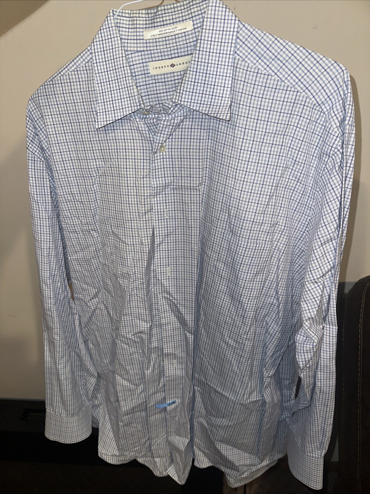 Joseph Abbots Dress Shirt 17 1/2 34/35