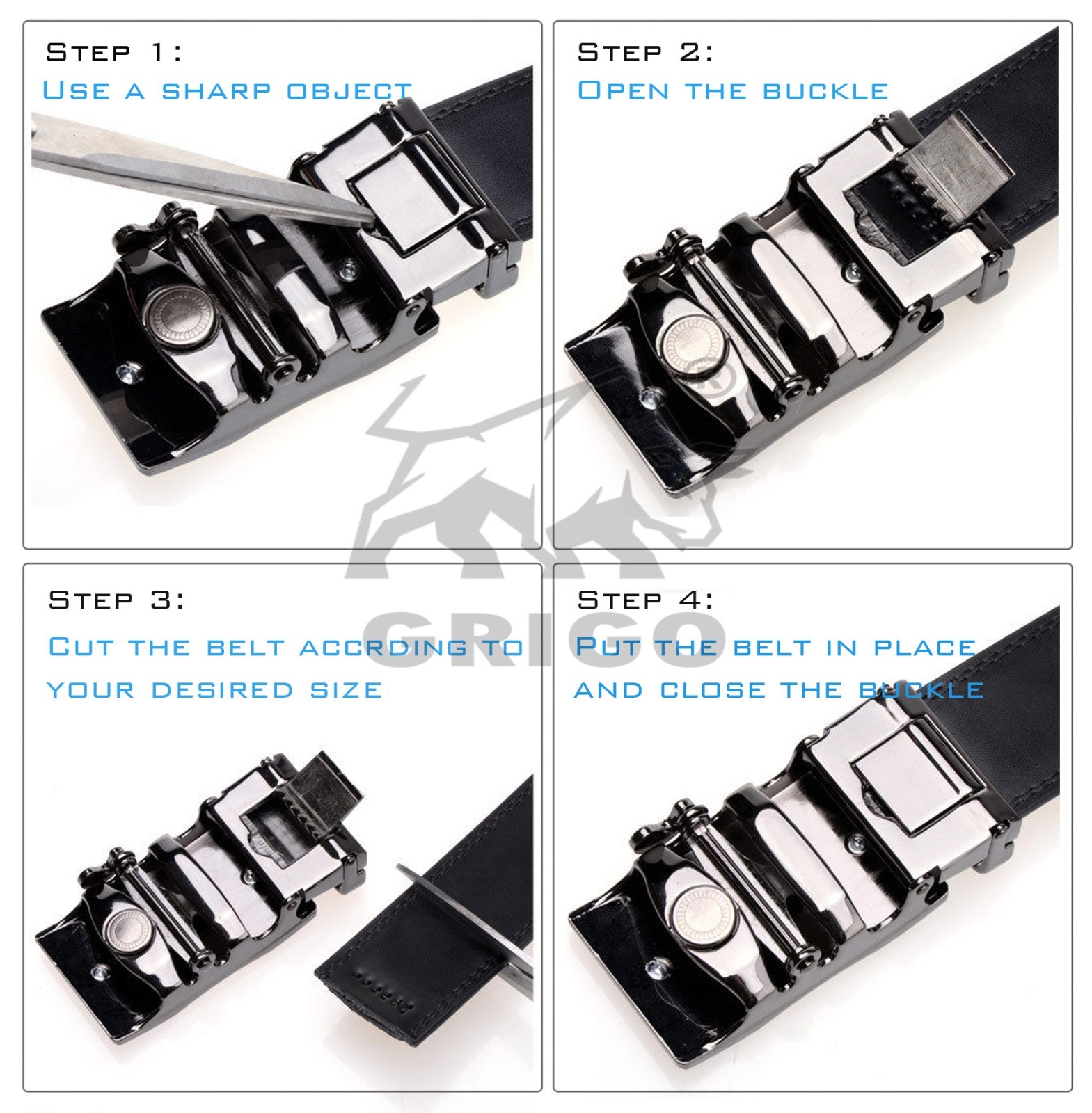 Luxury Men’s Genuine Leather Automatic Buckle Belts Waist Strap Belt Waistband